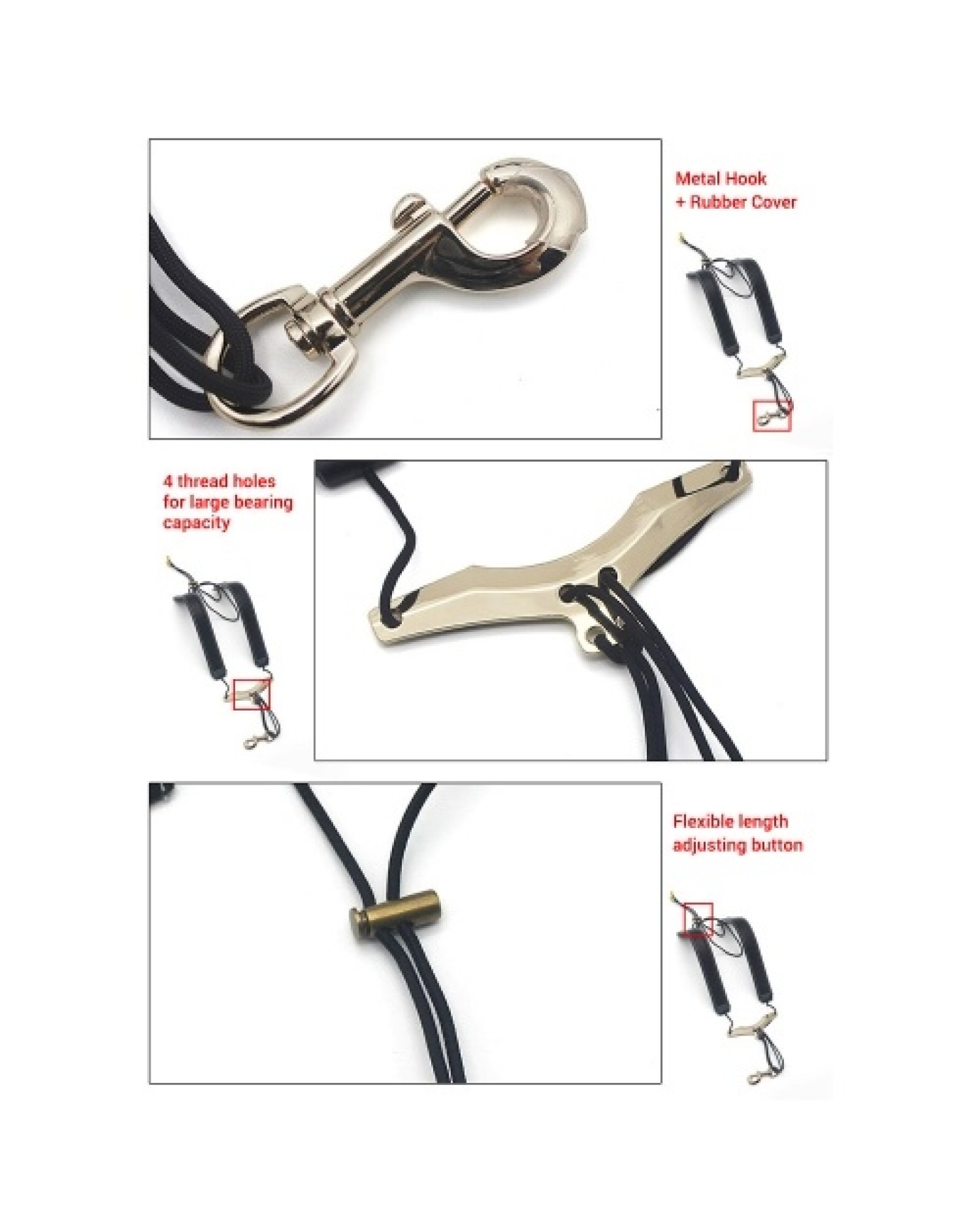Adjustable Saxophone Shoulder Strap Sax Leather Strap for Alto/Tenor/Soprano Saxophones