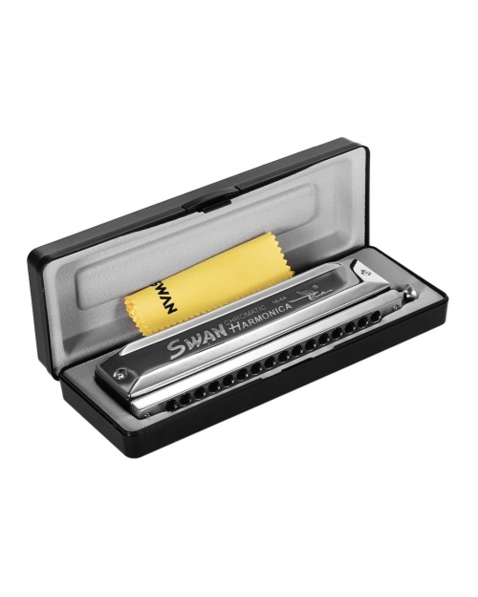 Swan SW-1664 16 Holes Chromatic Harmonica C Key 64 Tones Mouth Organ