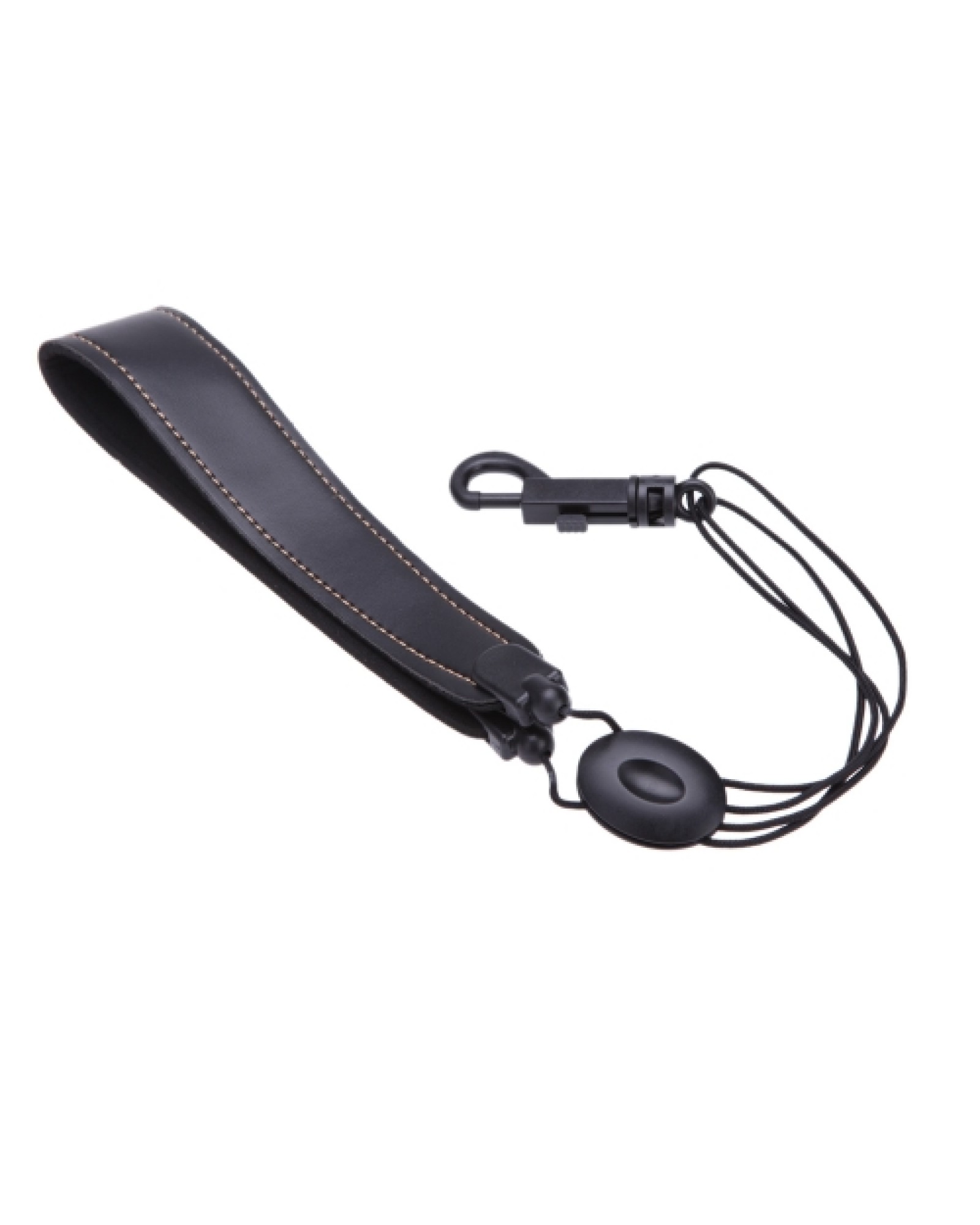 Adjustable Saxophone Sax Neck Strap Leather Nylon Padded with Hook Clasp