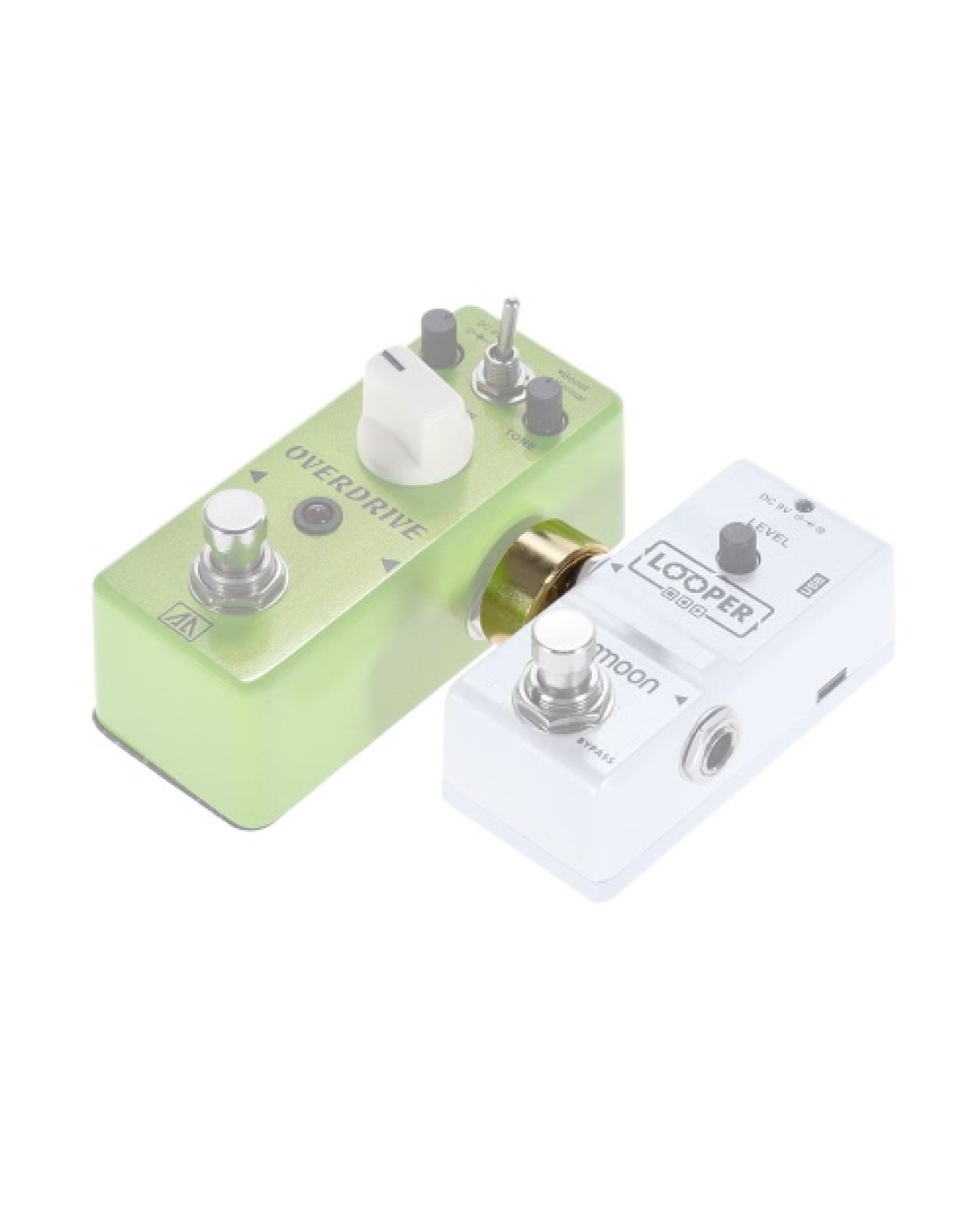2 Pack 1/4 Inch 6.35mm Z Type Guitar Effect Pedal Coupler Connector Guitar Pedal Board Accessory