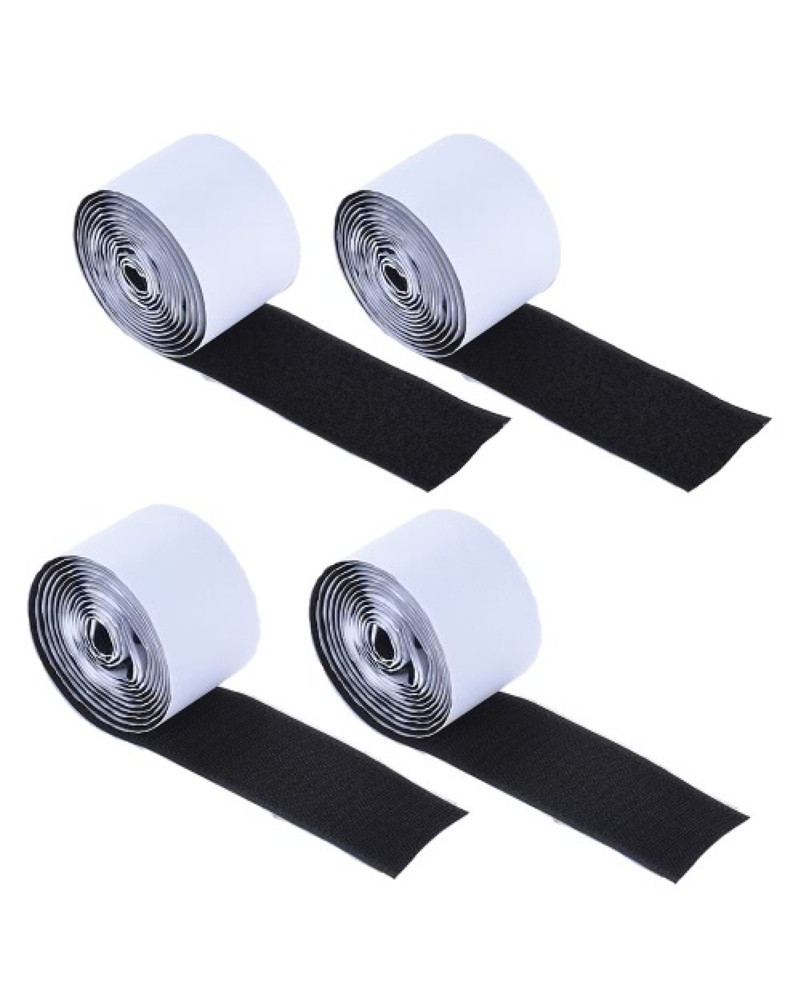 Pedalboard Pedal Mounting Tape Fastener Length 2M Width 5CM for Guitar Pedal Board, 2-Pack (1 Hook + 1 Loop)