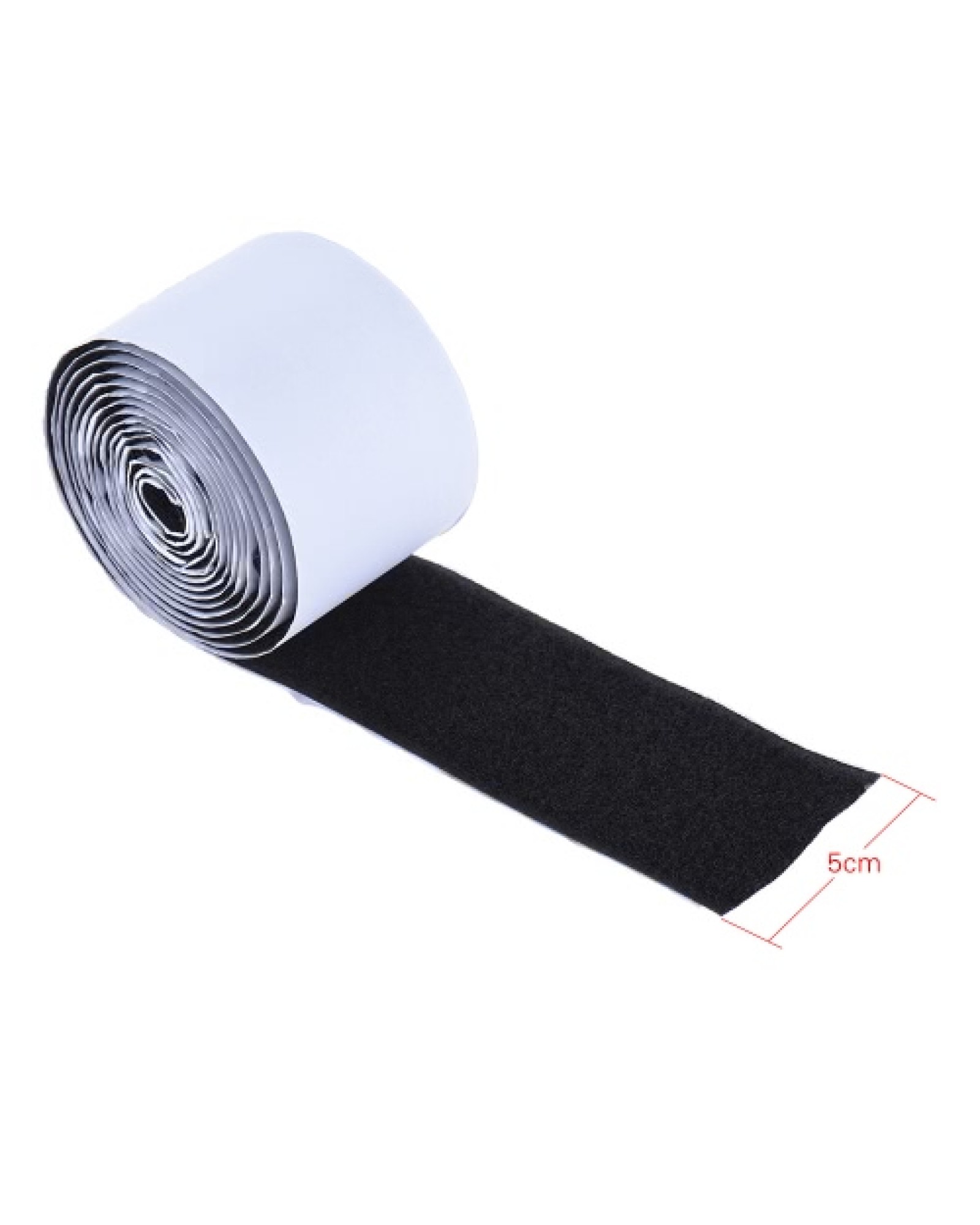 Pedalboard Pedal Mounting Tape Fastener Length 2M Width 5CM for Guitar Pedal Board, 2-Pack (1 Hook + 1 Loop)