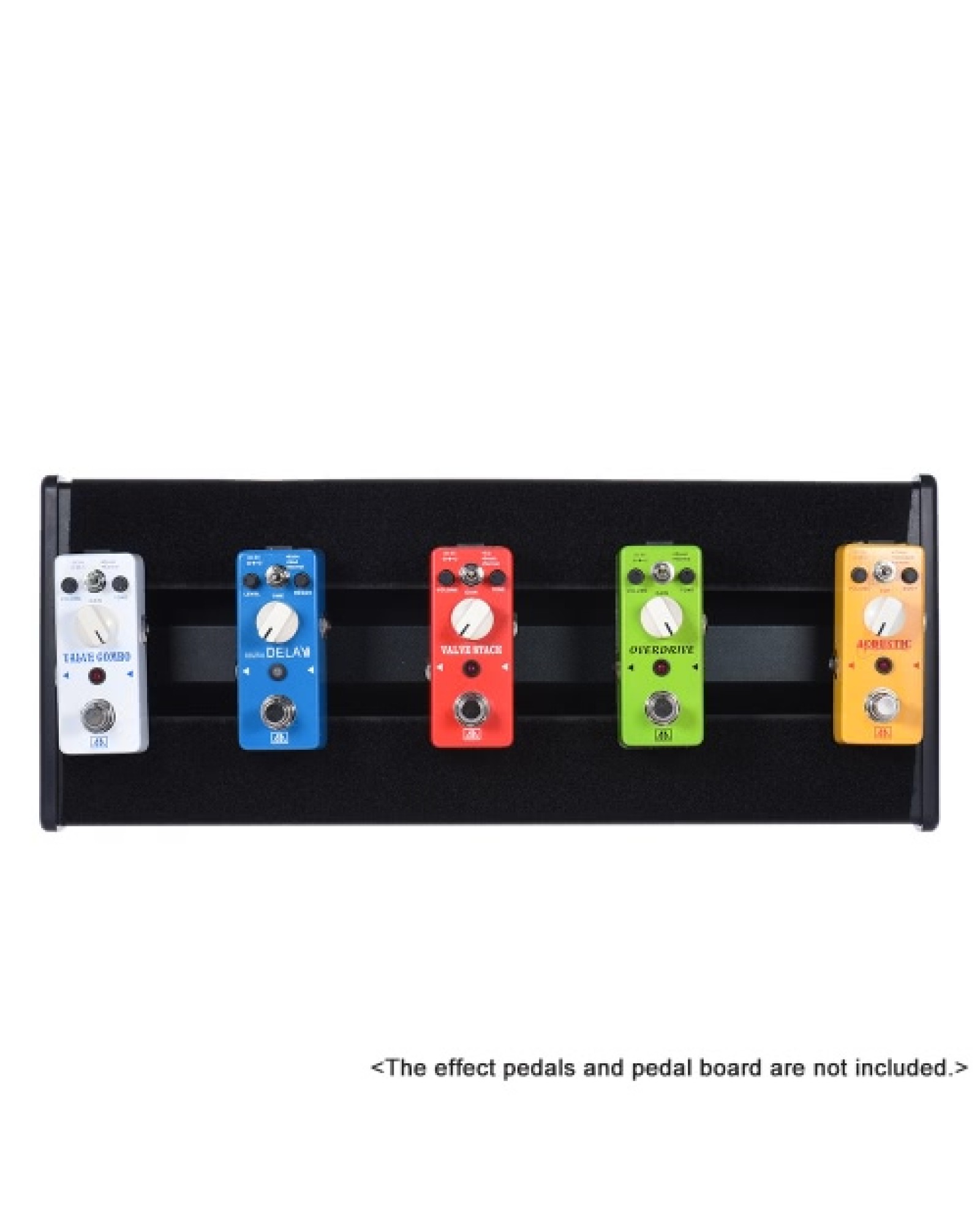 Pedalboard Pedal Mounting Tape Fastener Length 2M Width 5CM for Guitar Pedal Board, 2-Pack (1 Hook + 1 Loop)