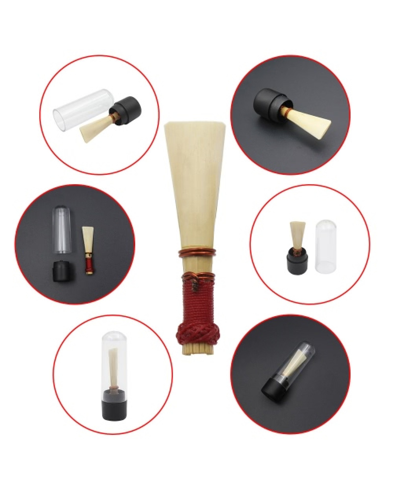 Medium Strength for Bassoon Reed 1pcs Accessory with Case