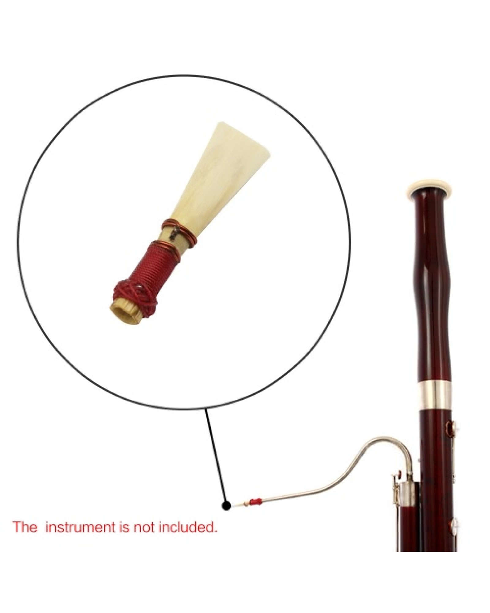Medium Strength for Bassoon Reed 1pcs Accessory with Case