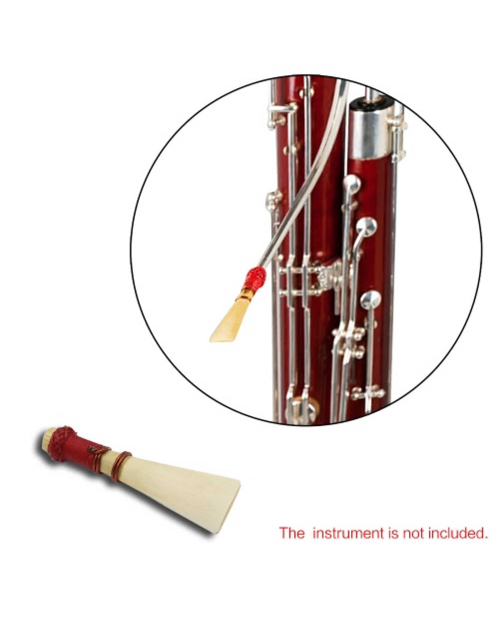 Medium Strength for Bassoon Reed 1pcs Accessory with Case