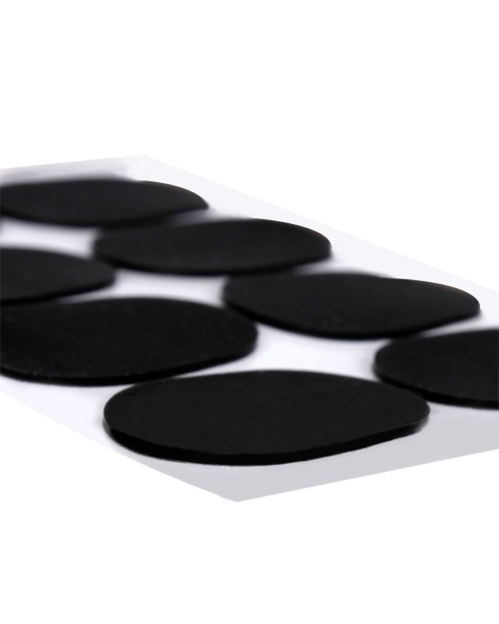 Wind Instrument Accessories 8pcs Alto Tenor Saxophone Clarinet Mouthpiece Cushions Patches Pads Black 0.5mm Thickness