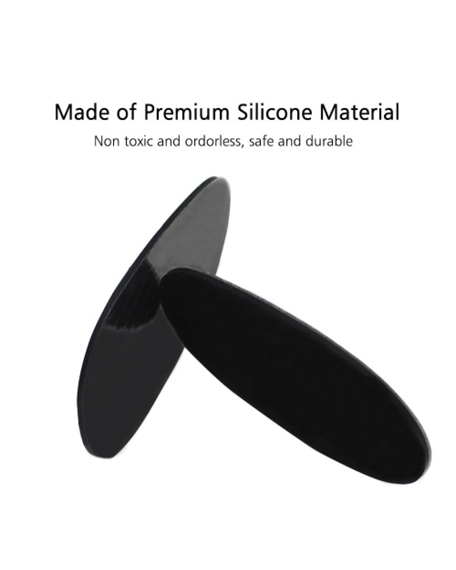 Wind Instrument Accessories 8pcs Alto Tenor Saxophone Clarinet Mouthpiece Cushions Patches Pads Black 0.5mm Thickness