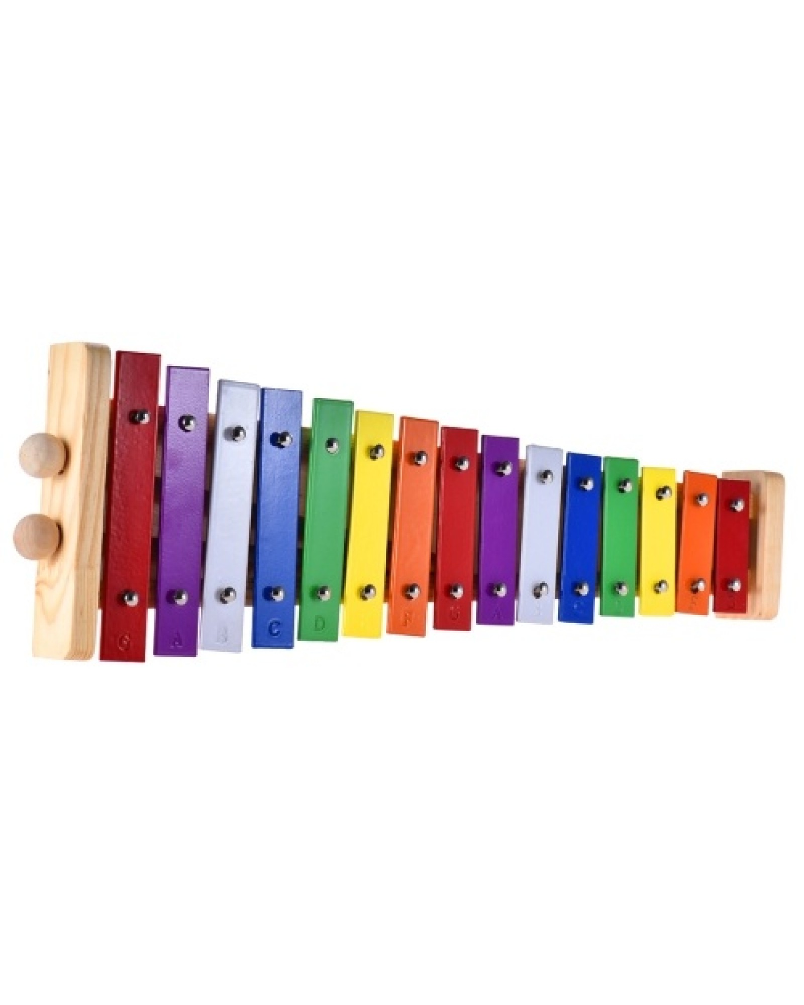 Colorful Glockenspiel Xylophone Wooden &amp; Aluminum Percussion Musical Instrument