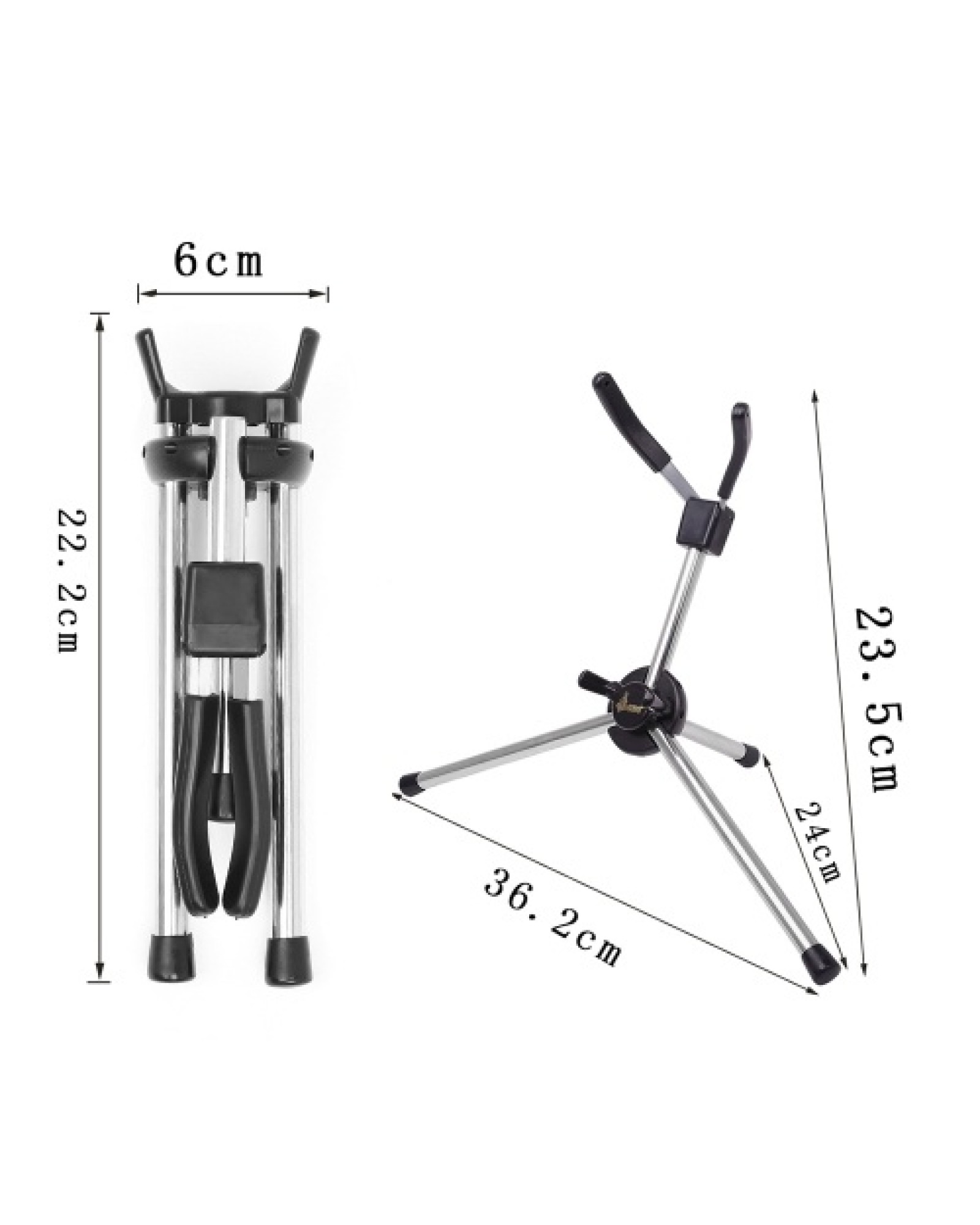 Foldable Soprano Saxophone Stand