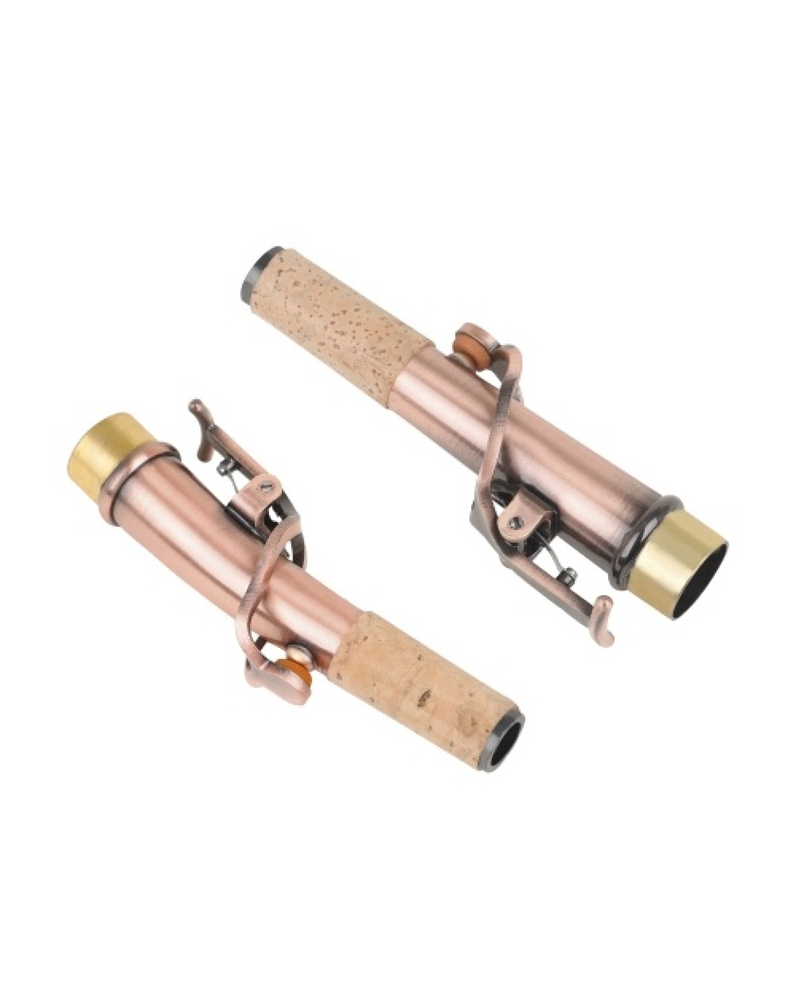 Saxophone Neck 16.7mm Diameter Connector Brass Green Lacquered Saxophone Bend &amp; Straight Neck Sax Parts Accessories for Sopr