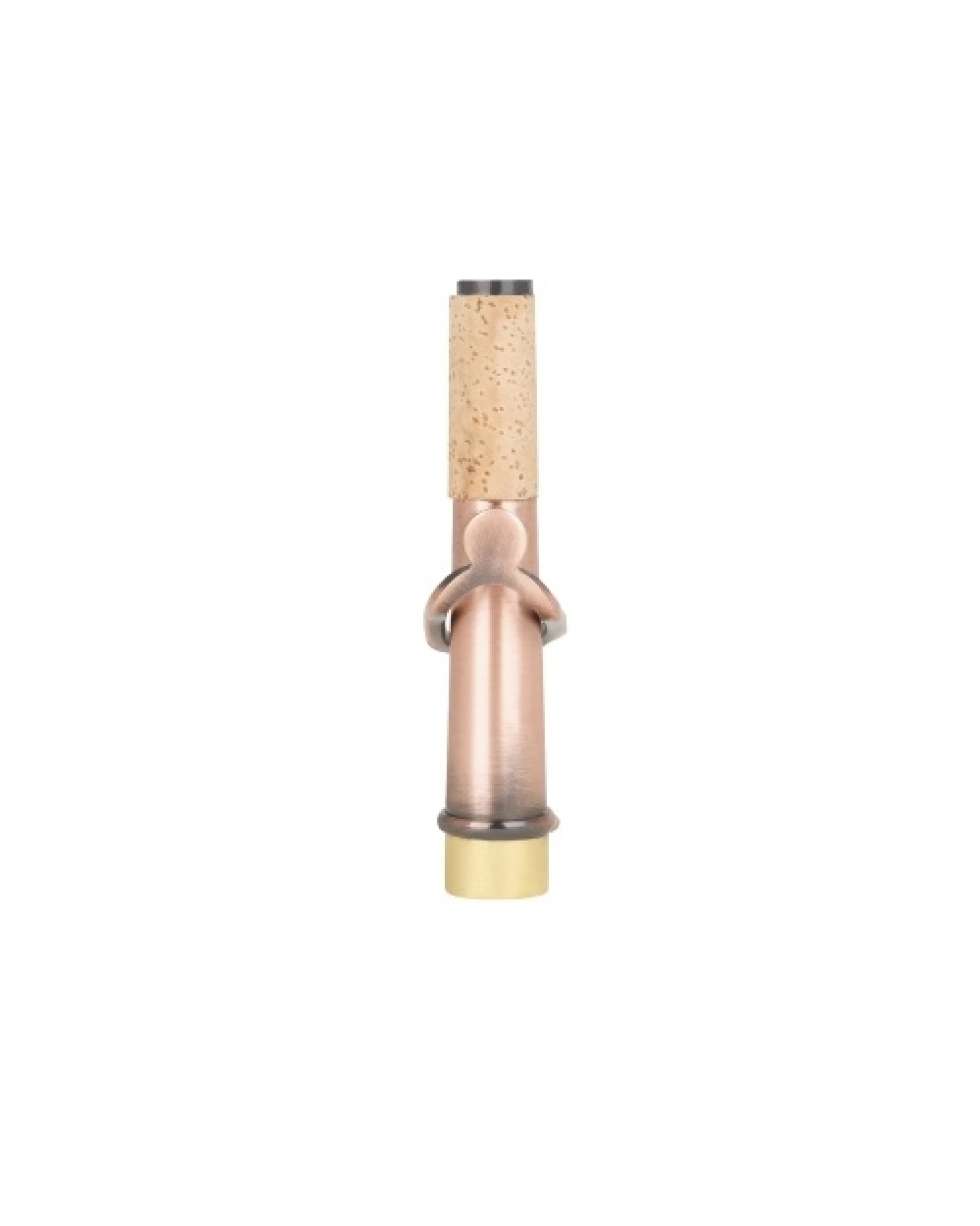 Saxophone Neck 16.7mm Diameter Connector Brass Green Lacquered Saxophone Bend &amp; Straight Neck Sax Parts Accessories for Sopr