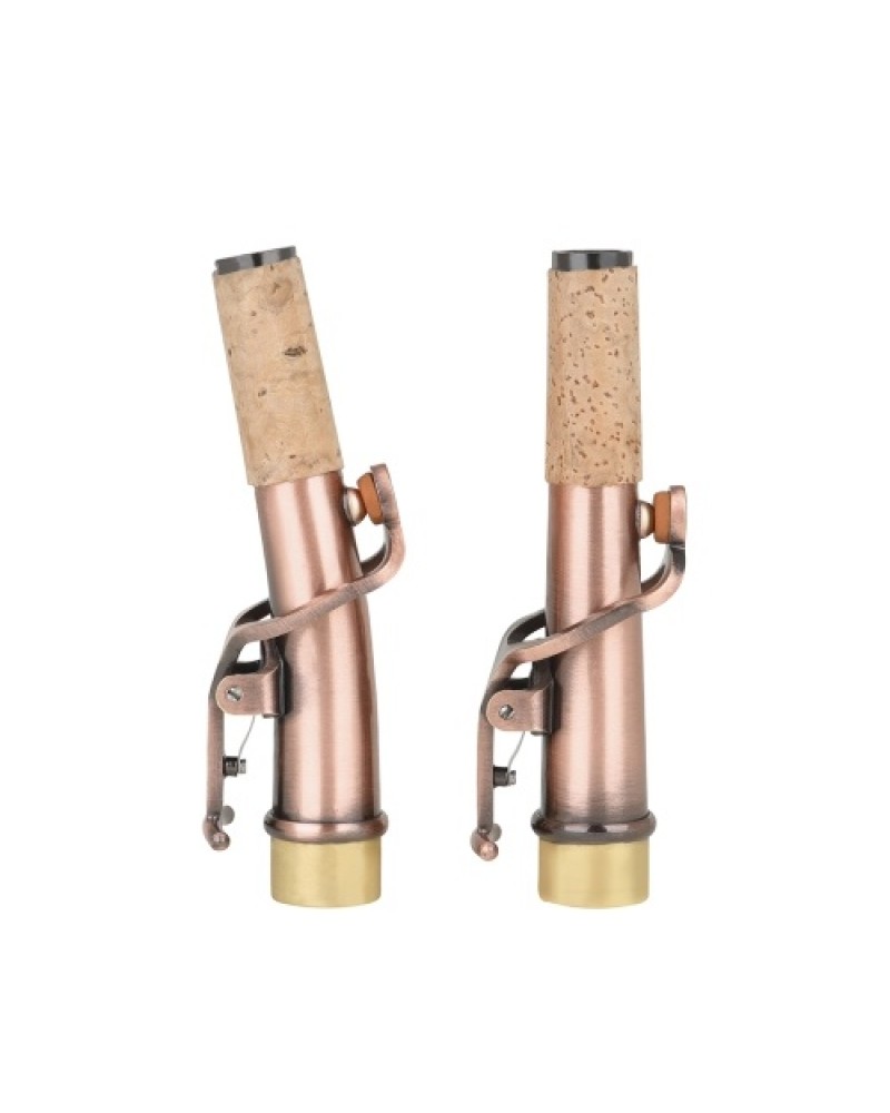 Saxophone Neck 16.7mm Diameter Connector Brass Green Lacquered Saxophone Bend &amp; Straight Neck Sax Parts Accessories for Sopr