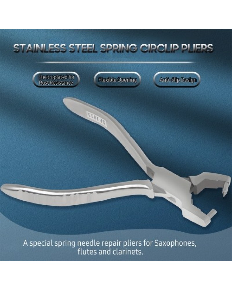 W39 Spring Circlip Pliers Spring Dismounting Pliers Spring Needle Repair Pliers Assembly and Disassembly Pliers Accessory Wind M