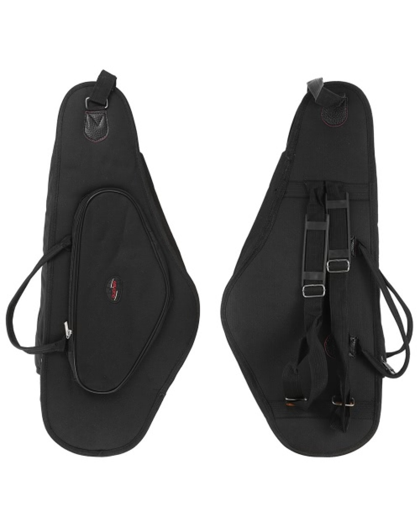 600D Thicken Padded Water-resistant Alto Saxophone Sax Bag Case 15mm Foam Hard Board Double Zipper with Adjustable Shoulder Stra
