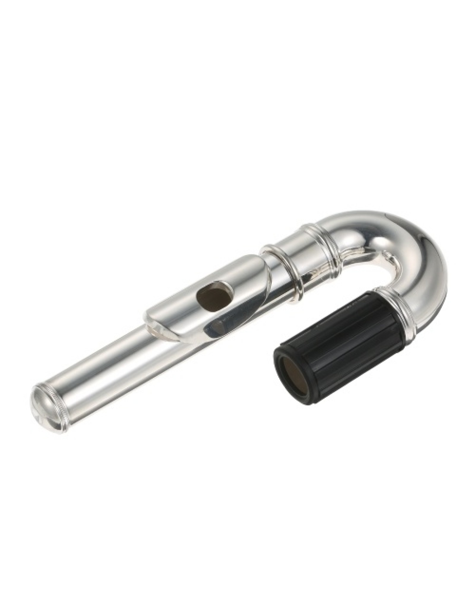 Nickel-Plated Flute Curved Head Joint Musical Instrument Accessories Headjoints Replacement Part