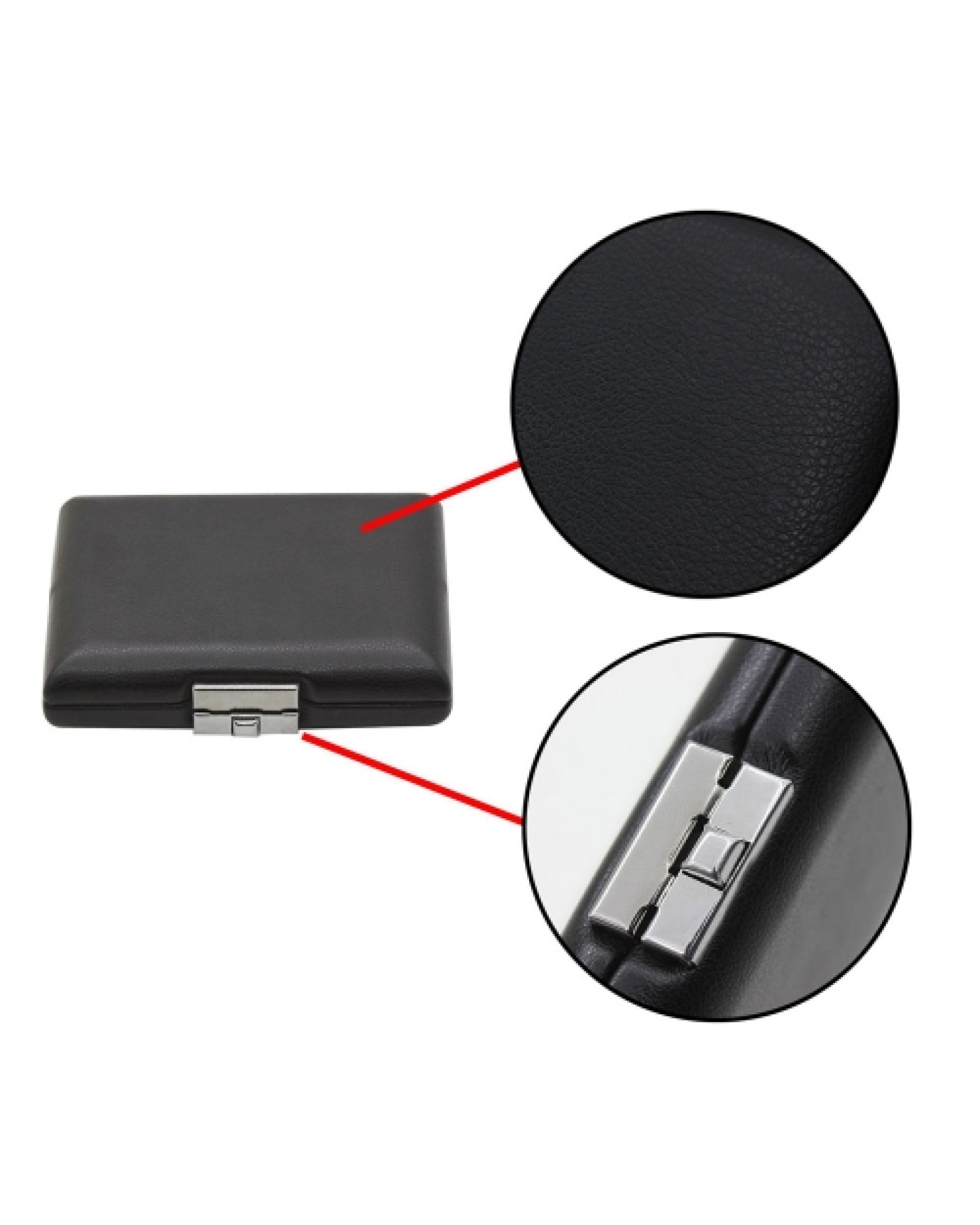Reedcase PU Leather Cover Reed Storage Box Case for Oboe Bassoon 3pcs Reeds