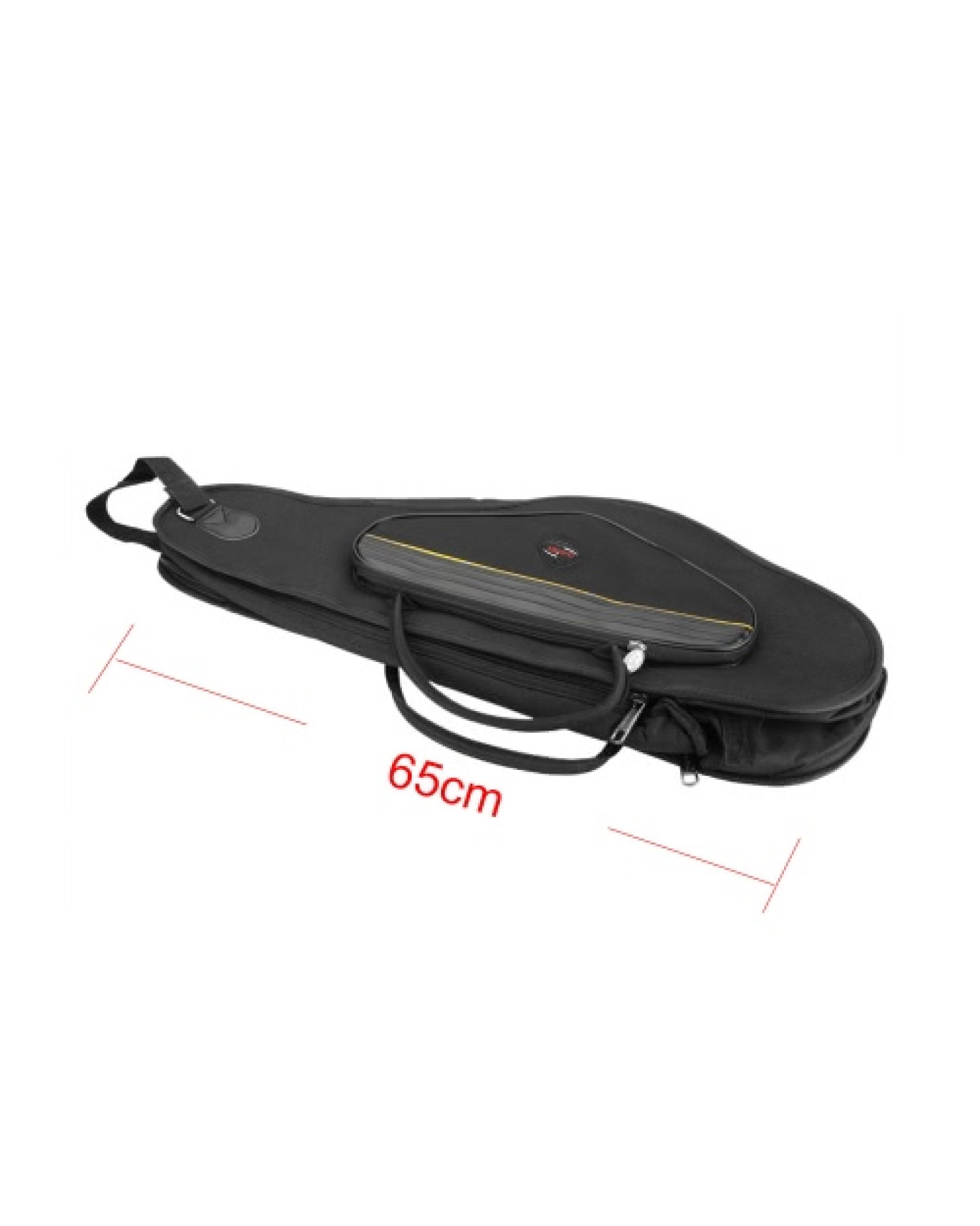 600D Water-resistant Gig Bag Oxford Cloth Backpack Adjustable Shoulder Straps Pocket 5mm Cotton Padded for Alto Sax Saxophone