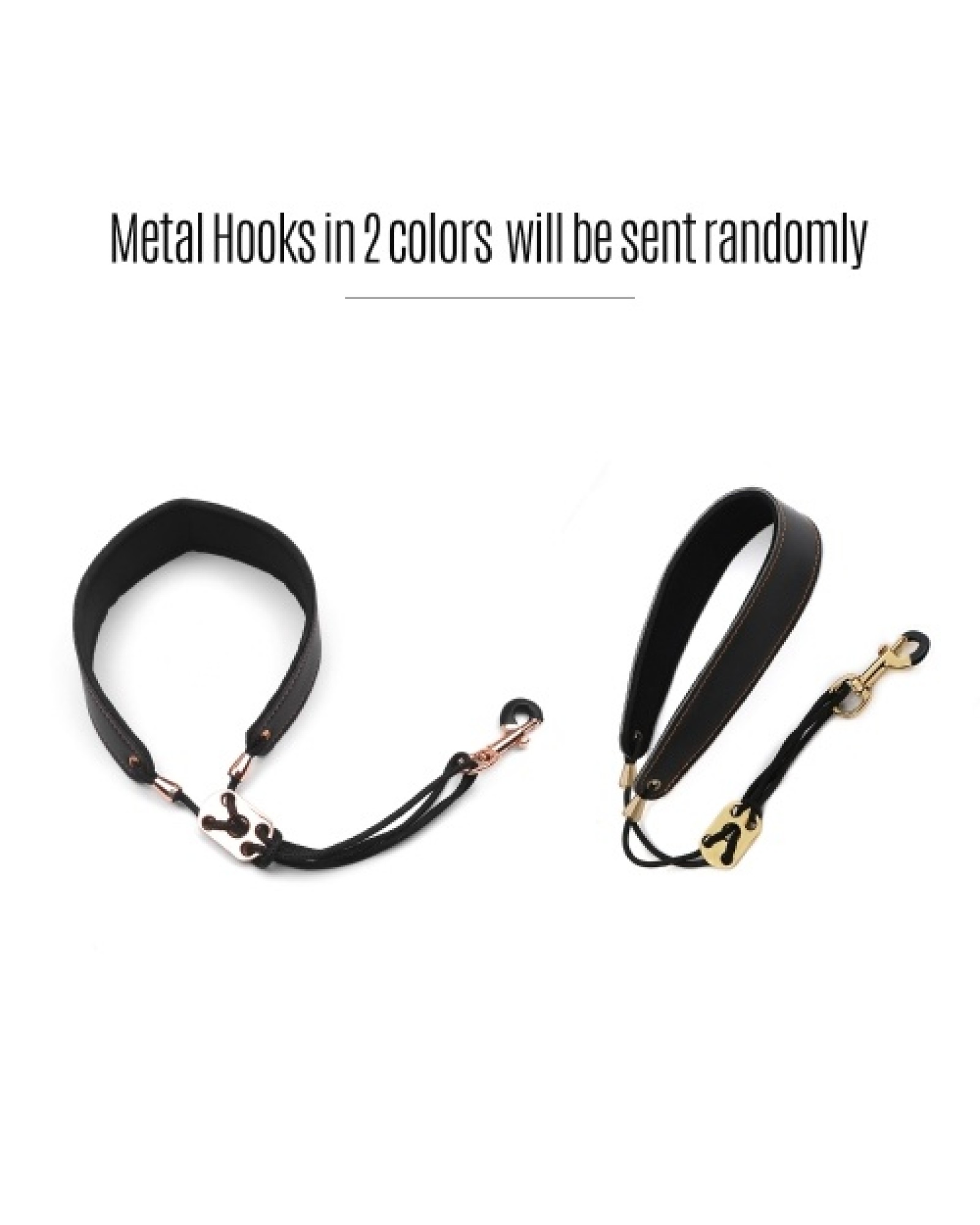 Adjustable Saxophone Neck Strap Leather Sax Strap Metal Hook for Tenor/ Soprano/ Alto Saxophones Clarinet