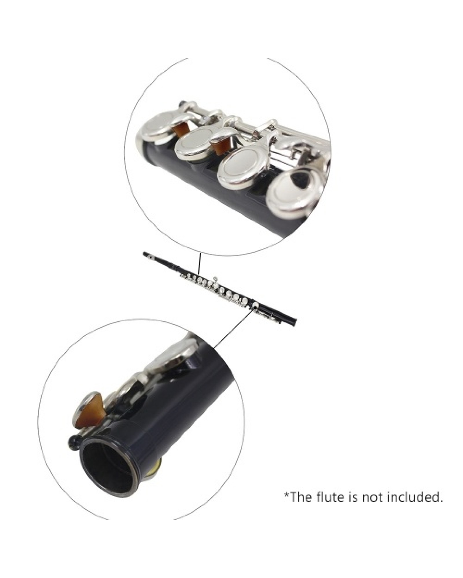 Professional Flute Repair Maintenance Tool Kit Shafts+Screws+Gaskets+Pads+Dowels+Reed Musical Instrument Accessories