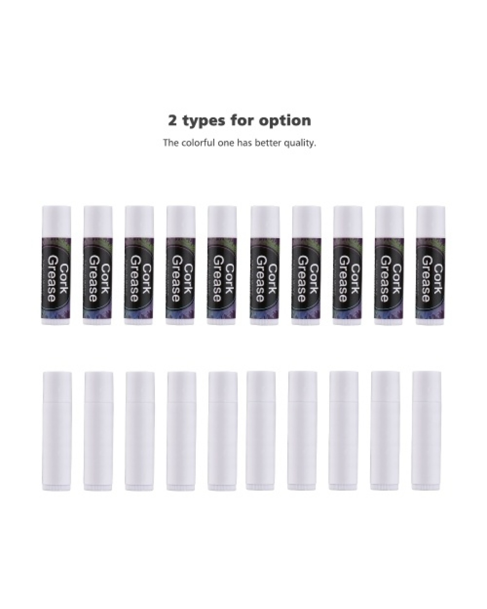 10 PCS Cork Grease Woodwind Instruments Accessory for Saxophone Clarinet Flute