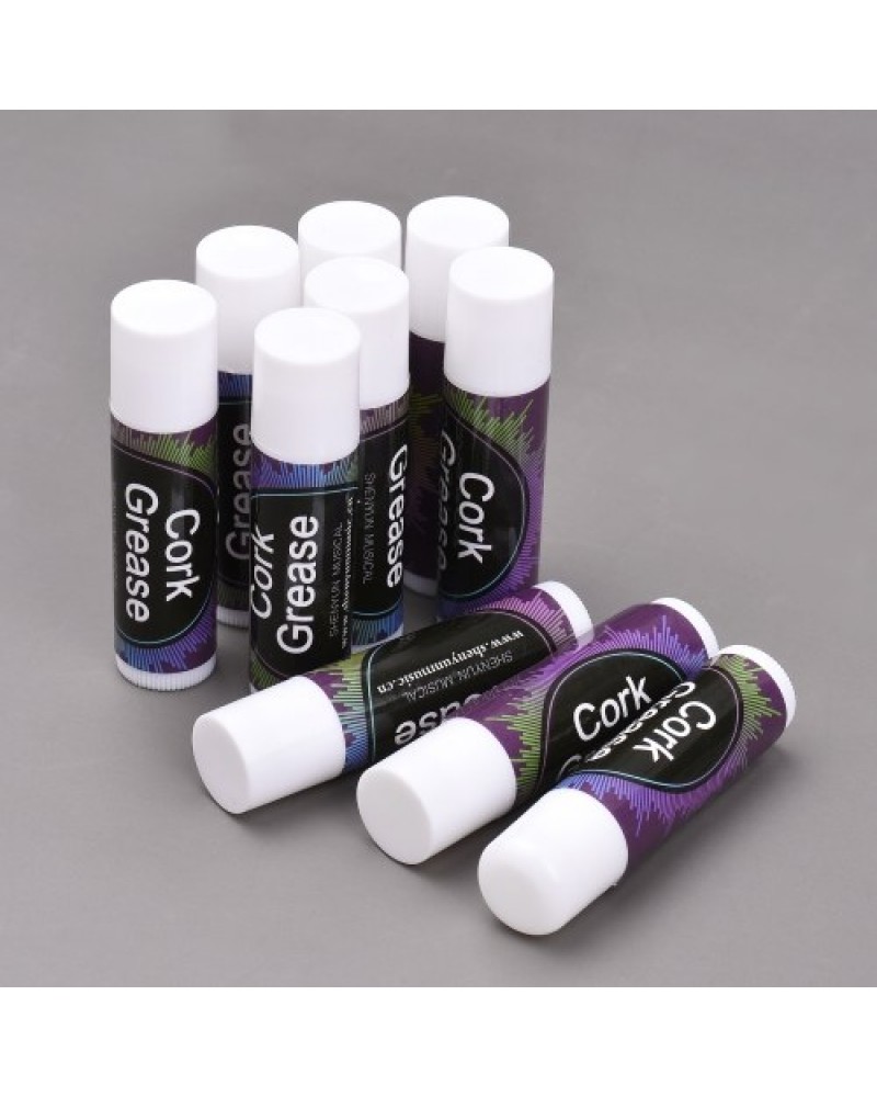 10 PCS Cork Grease Woodwind Instruments Accessory for Saxophone Clarinet Flute