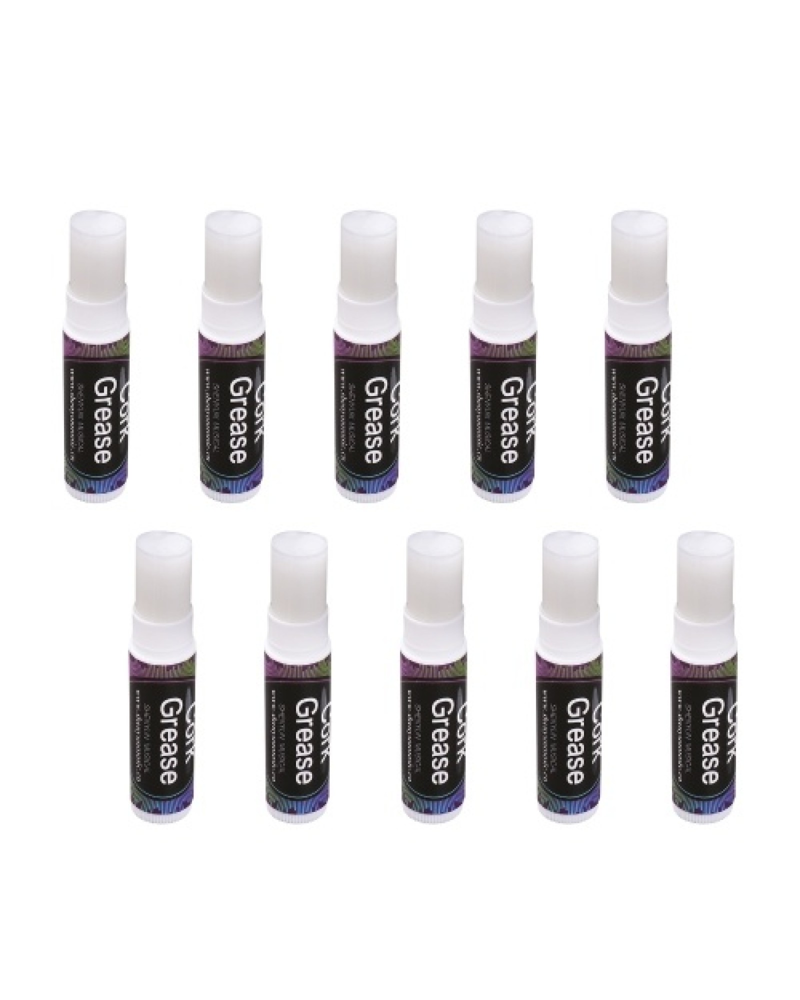 10 PCS Cork Grease Woodwind Instruments Accessory for Saxophone Clarinet Flute