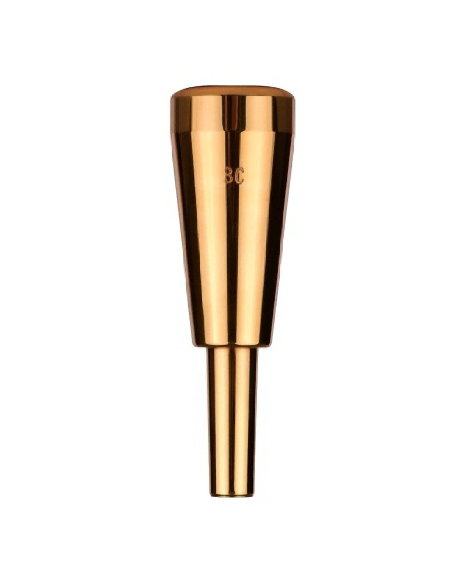 3C Trumpet Mouthpiece Thickened Heavier Mouthpiece Instrument Accessory for Standard Trumpets