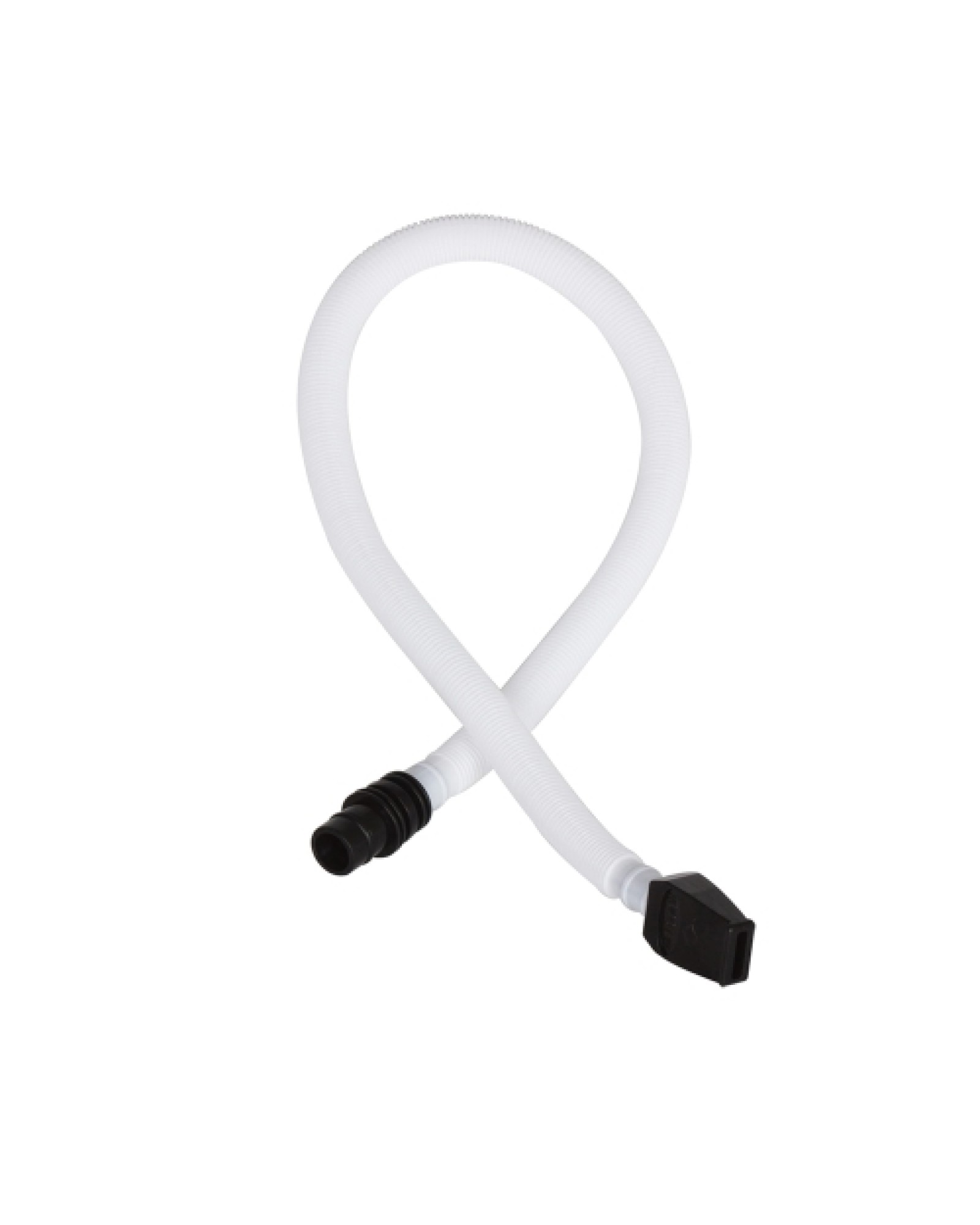 57cm / 22.4in Long Flexible Plastic Melodica Pianica Tube with a Black Mouthpiece