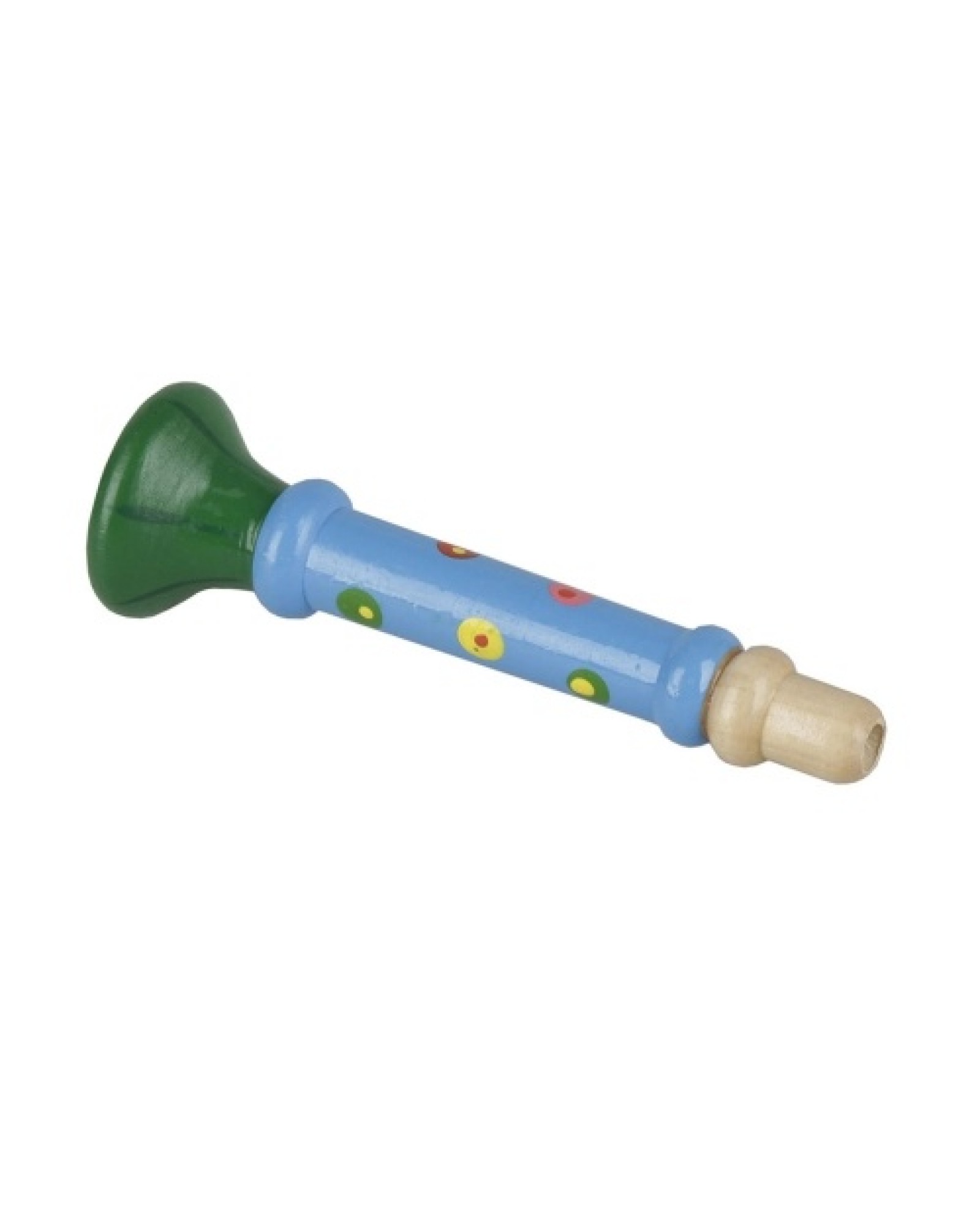 Wooden Horn Hooter Trumpet Musical Instrument Toy for Kids Children Early Education Music Tool