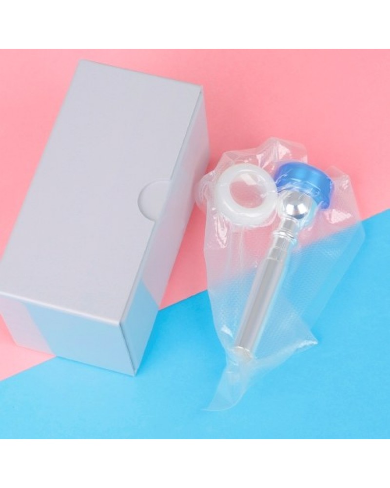 9.8mm Silver-Plated Copper Trumpet Mouthpiece 7C with Plastic Mouthpiece Rim