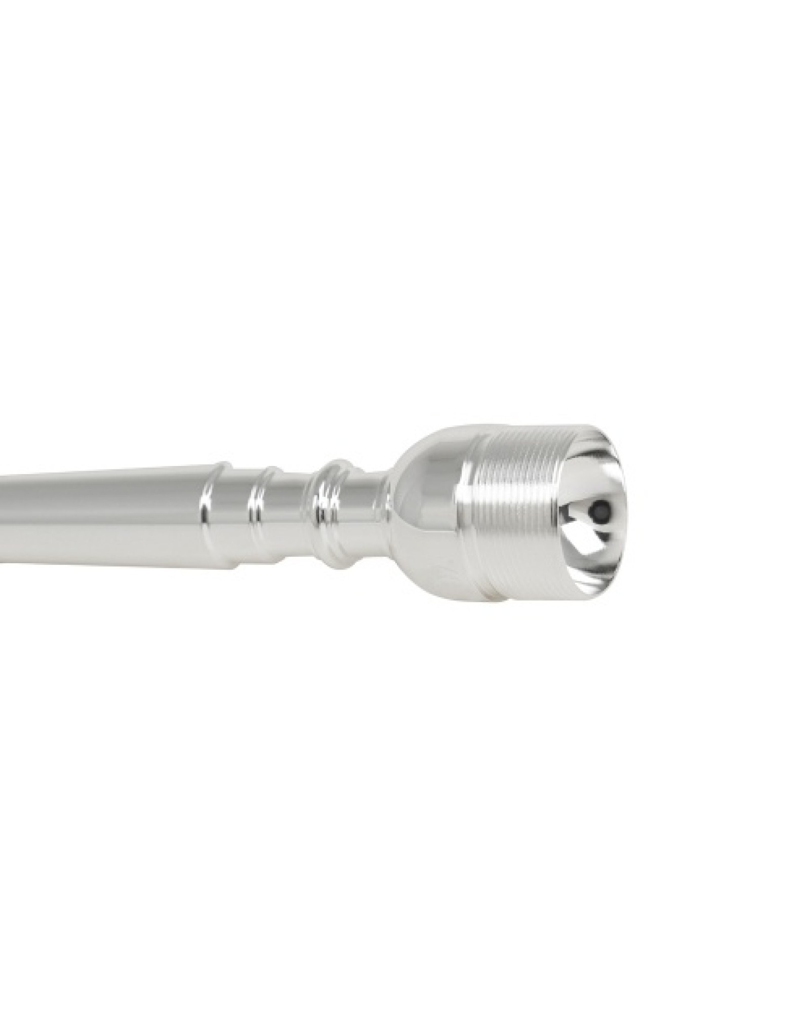 9.8mm Silver-Plated Copper Trumpet Mouthpiece 7C with Plastic Mouthpiece Rim
