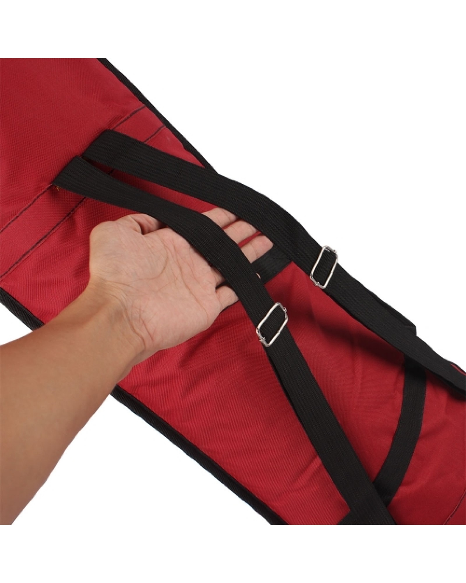 600D Water-resistant Trombone Gig Bag Oxford Cloth Backpack Adjustable Shoulder Straps Pocket 5mm Cotton Padded for Alto/Tenor T