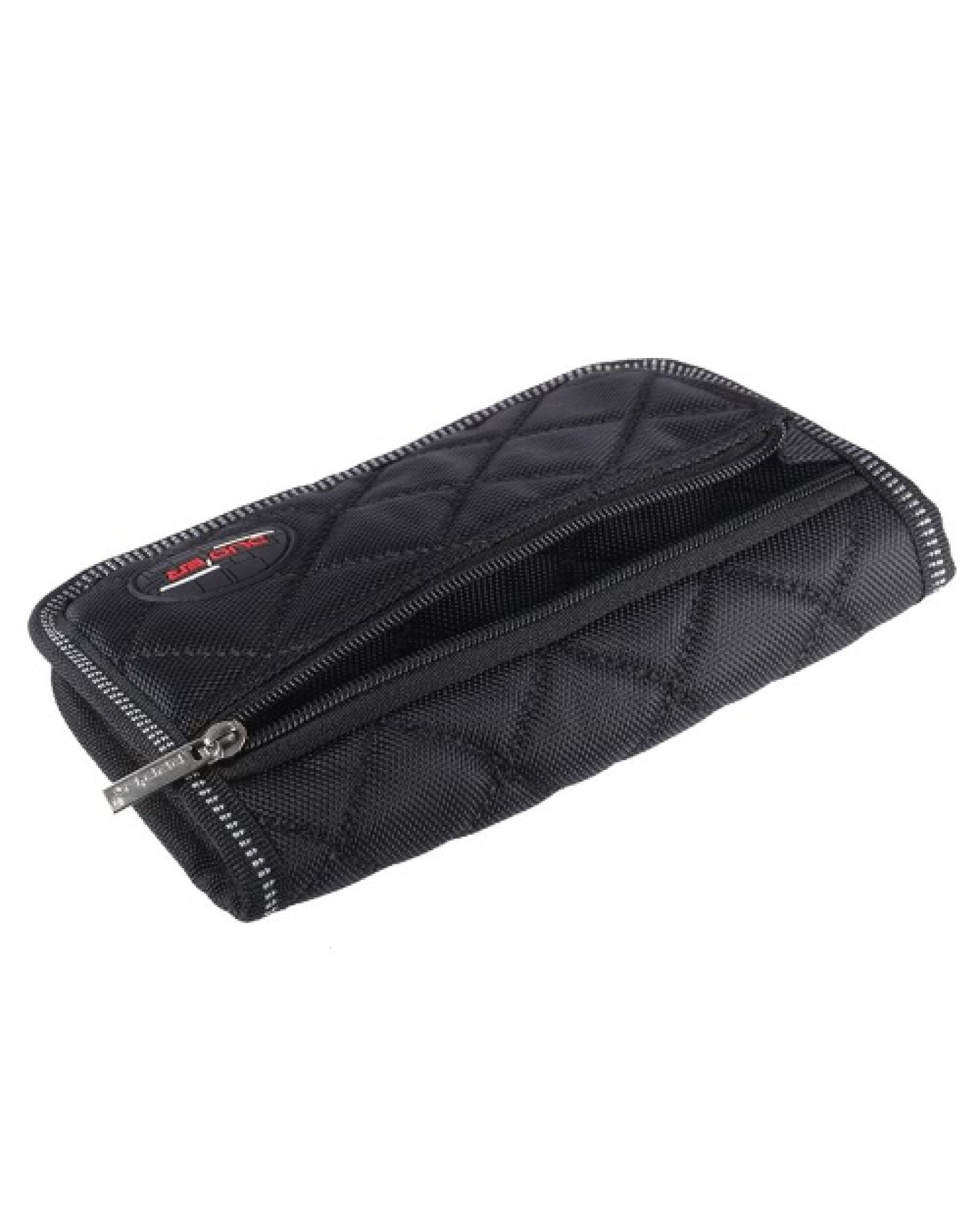 Durable Trombone Euphonium Trumpet Mouthpiece Pouch Bag with 4 Soft Compartments Black