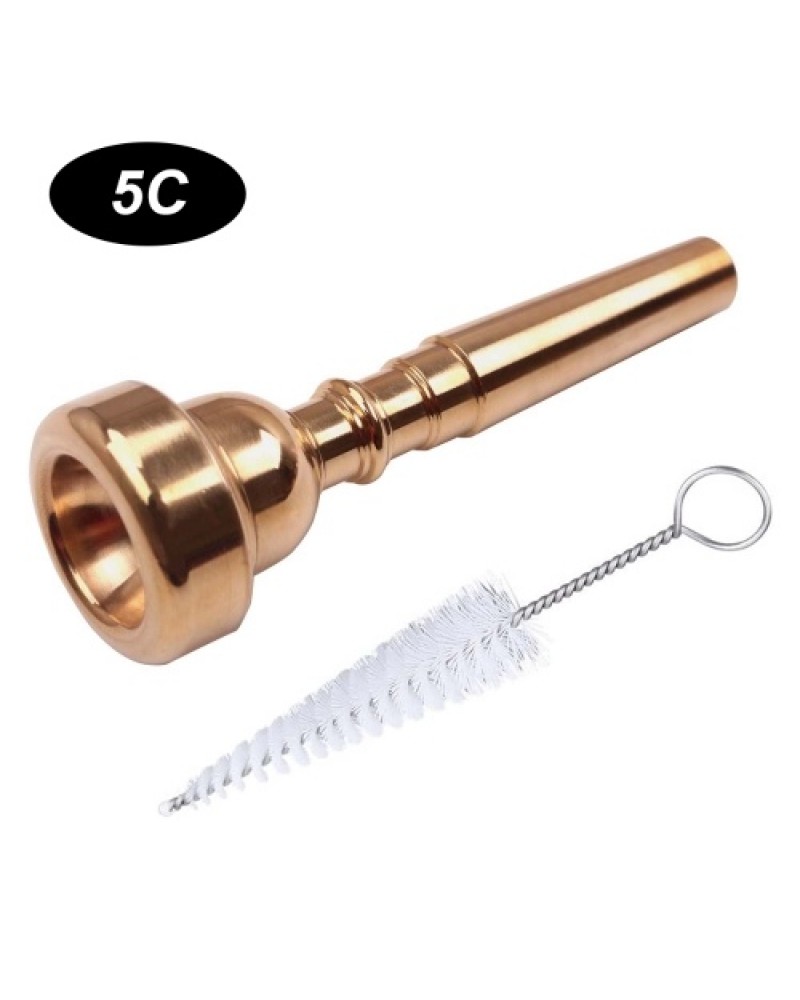 3C Trumpet Mouthpiece Metal Trumpet Accessory Cleaning Brush Trumpet Cleaning Kit