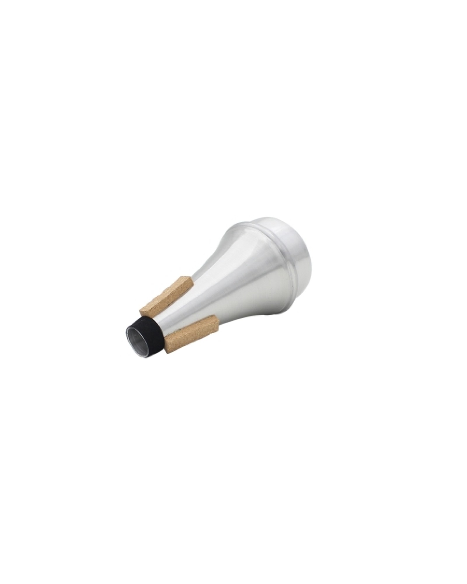 High Quality Trumpet Straight Mute Sourdine Aluminum Alloy Silver Color
