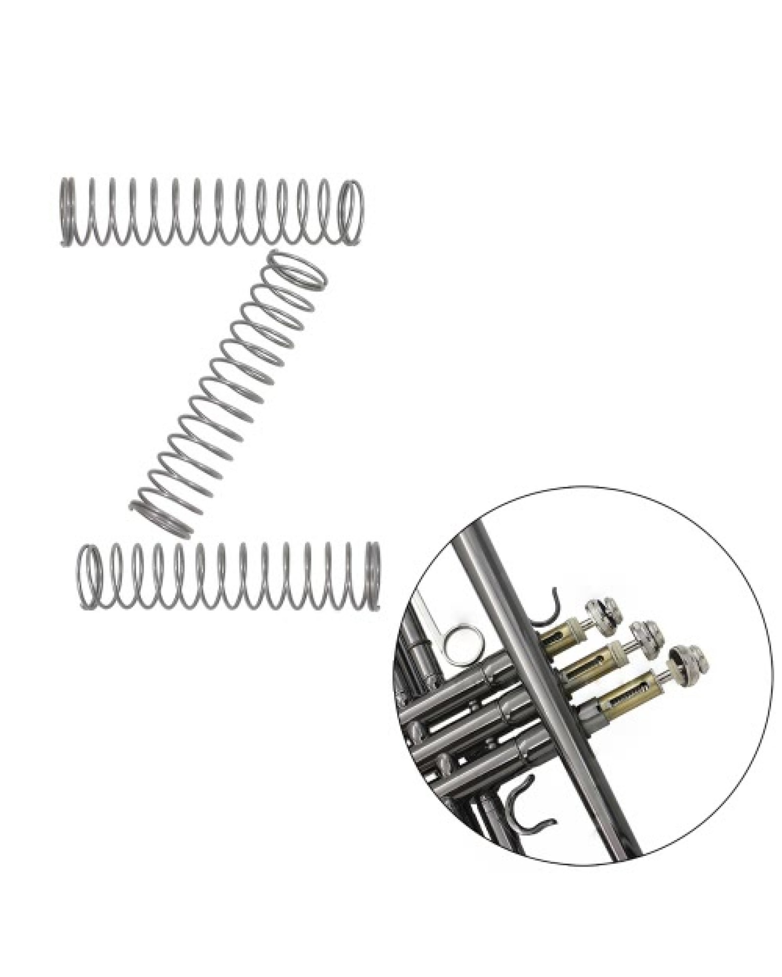 3pcs Trumpet Piston Valve Spring Accessories Part Replacement