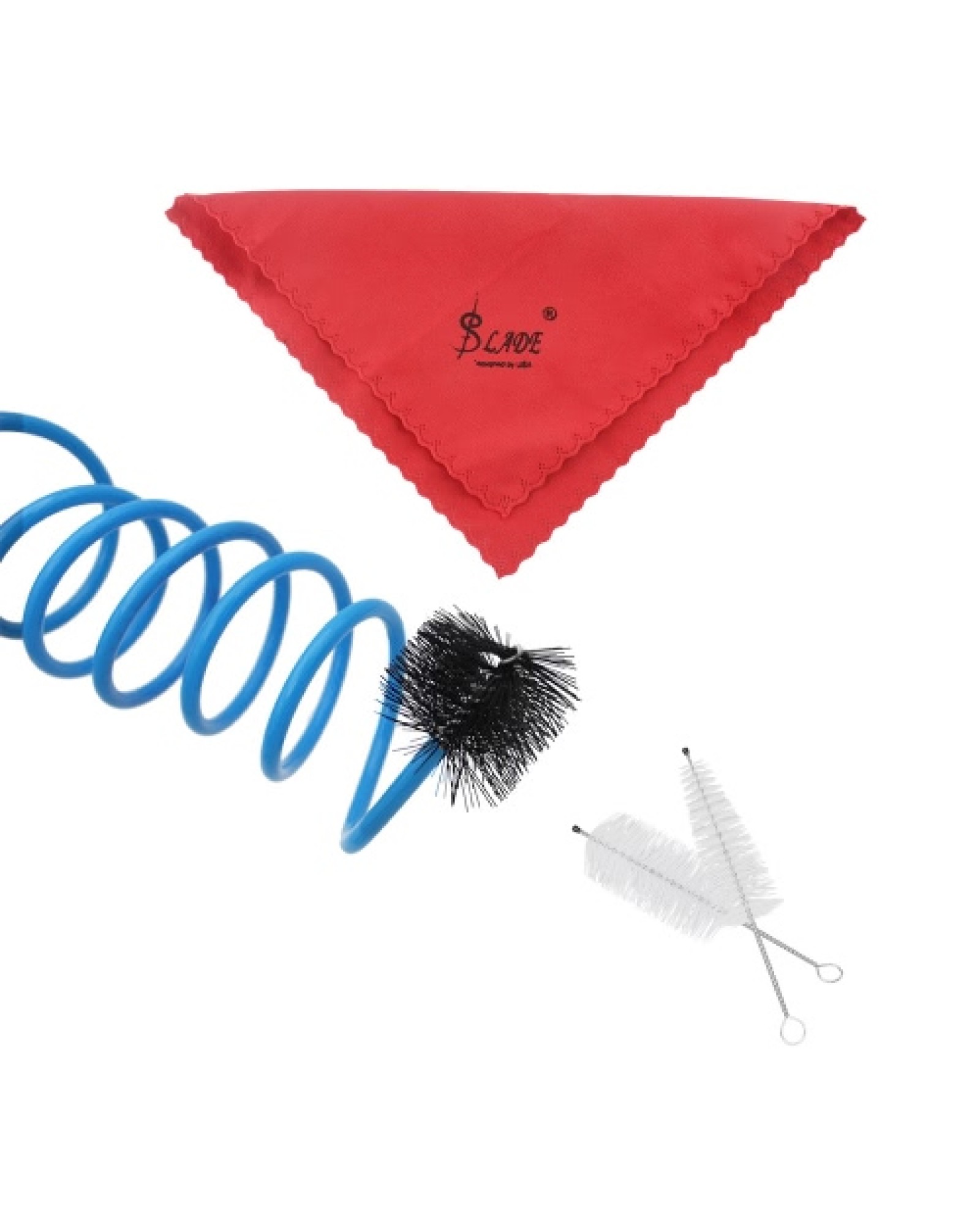 Trumpet Maintenance Cleaning Care Kit Set Including Mouthpiece Brush Valve Brush Flexible Snake Brush Cleaning Cloth
