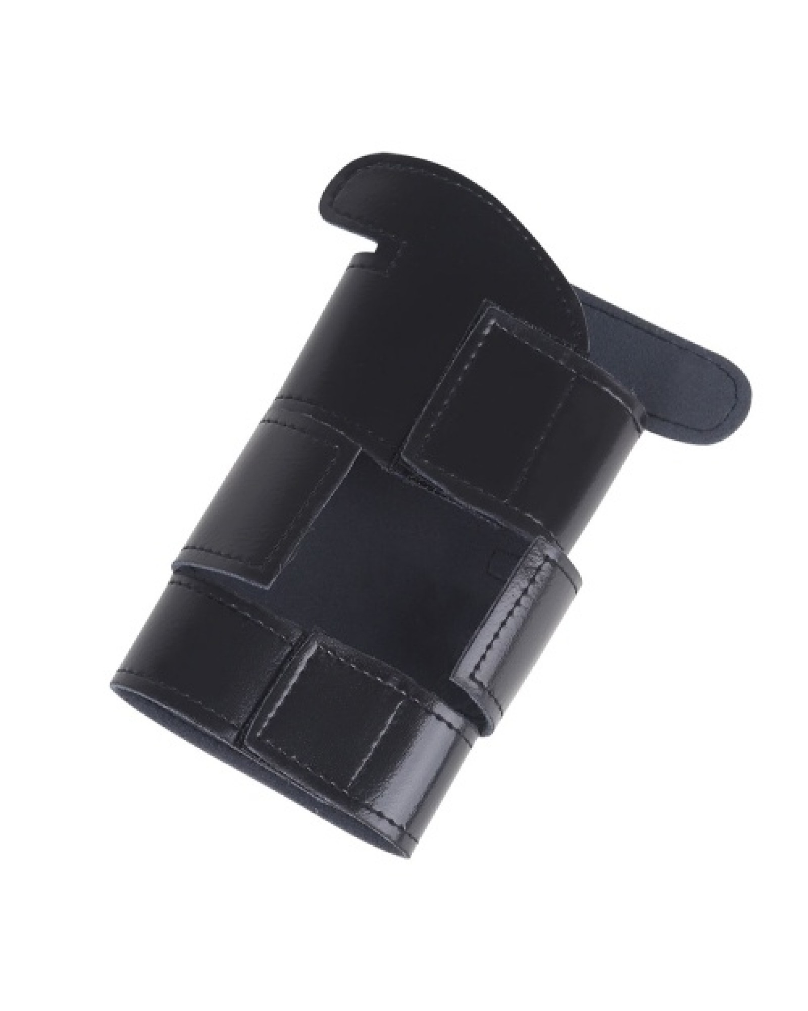 Trumpet Valve Guard PU Leather Protective Sleeve Protector for Trumpet Black