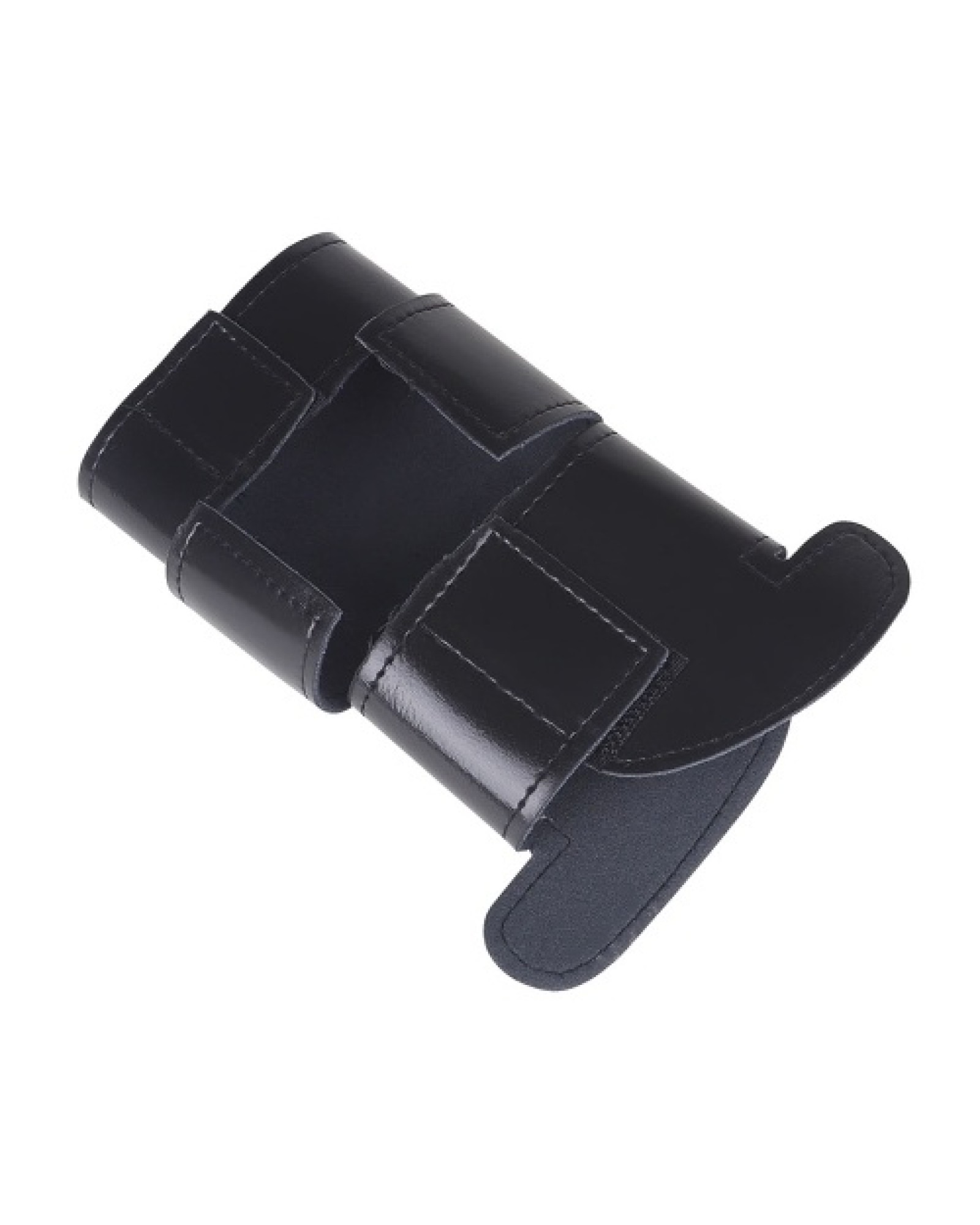 Trumpet Valve Guard PU Leather Protective Sleeve Protector for Trumpet Black
