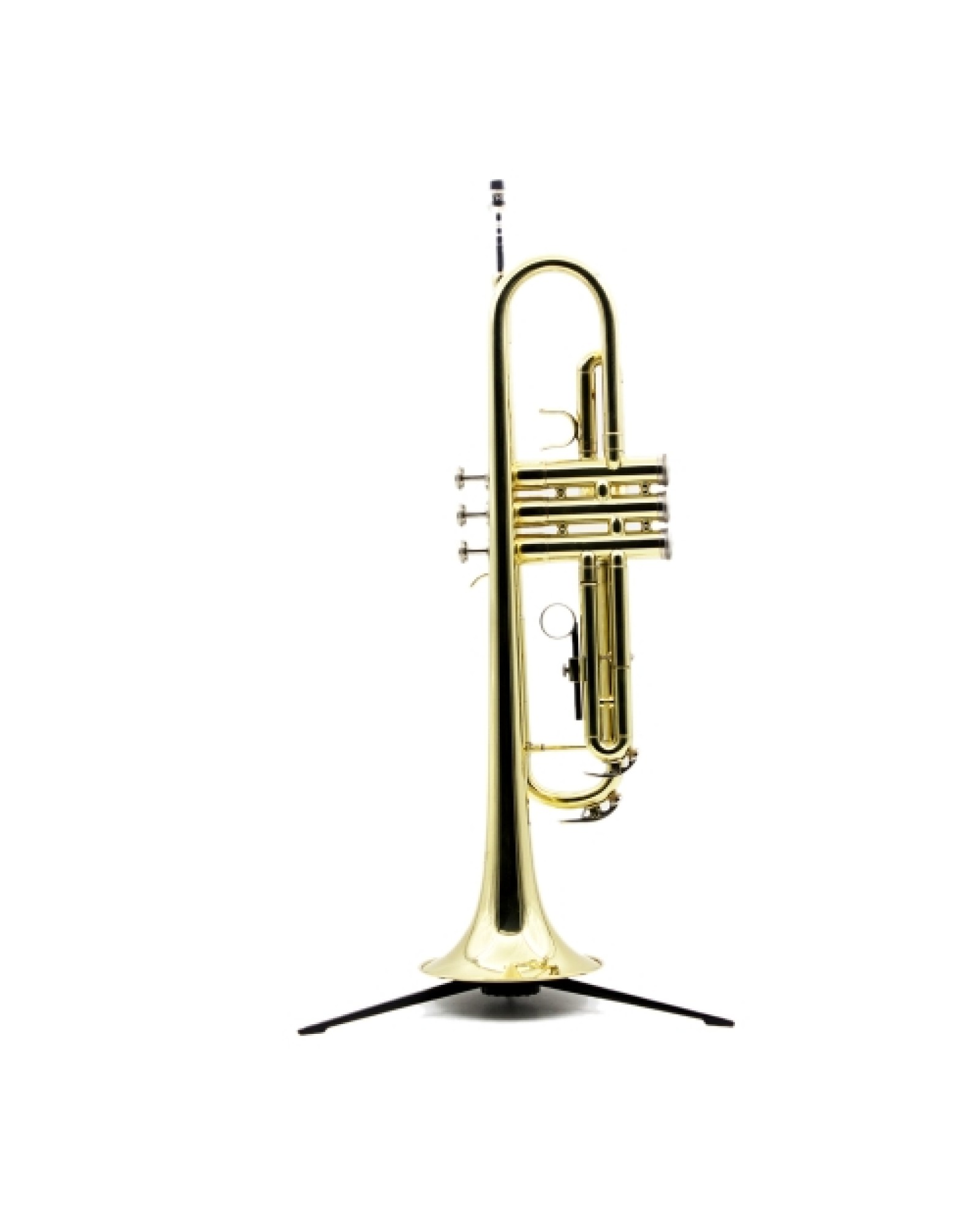 Trumpet Tripod Holder Stand Metal Leg Detachable Portable Foldable
