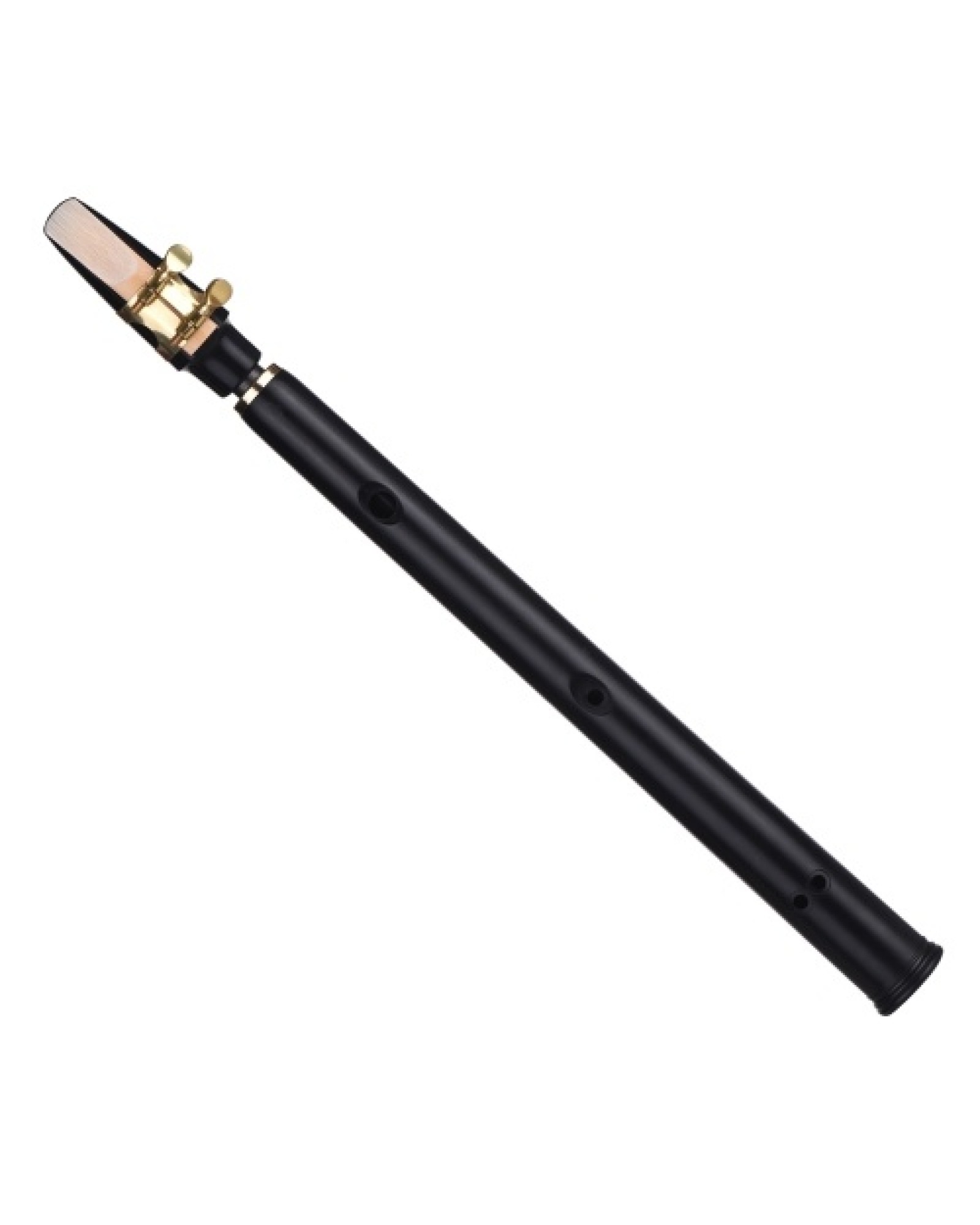 MinHiXing Pocket Bb Saxophone Sax ABS with Alto Mouthpieces 10pcs Reed Carrying Bag Woodwind Instrument