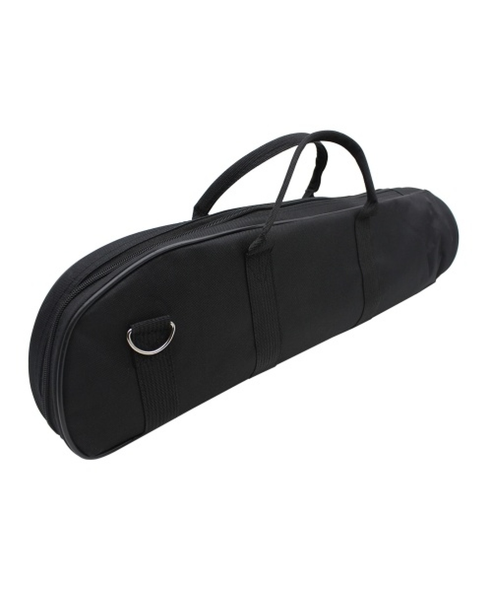 600D Water-resistant Trumpet Gig Bag Oxford Cloth Adjustable Single Shoulder Strap Pocket 5mm Cotton Padded