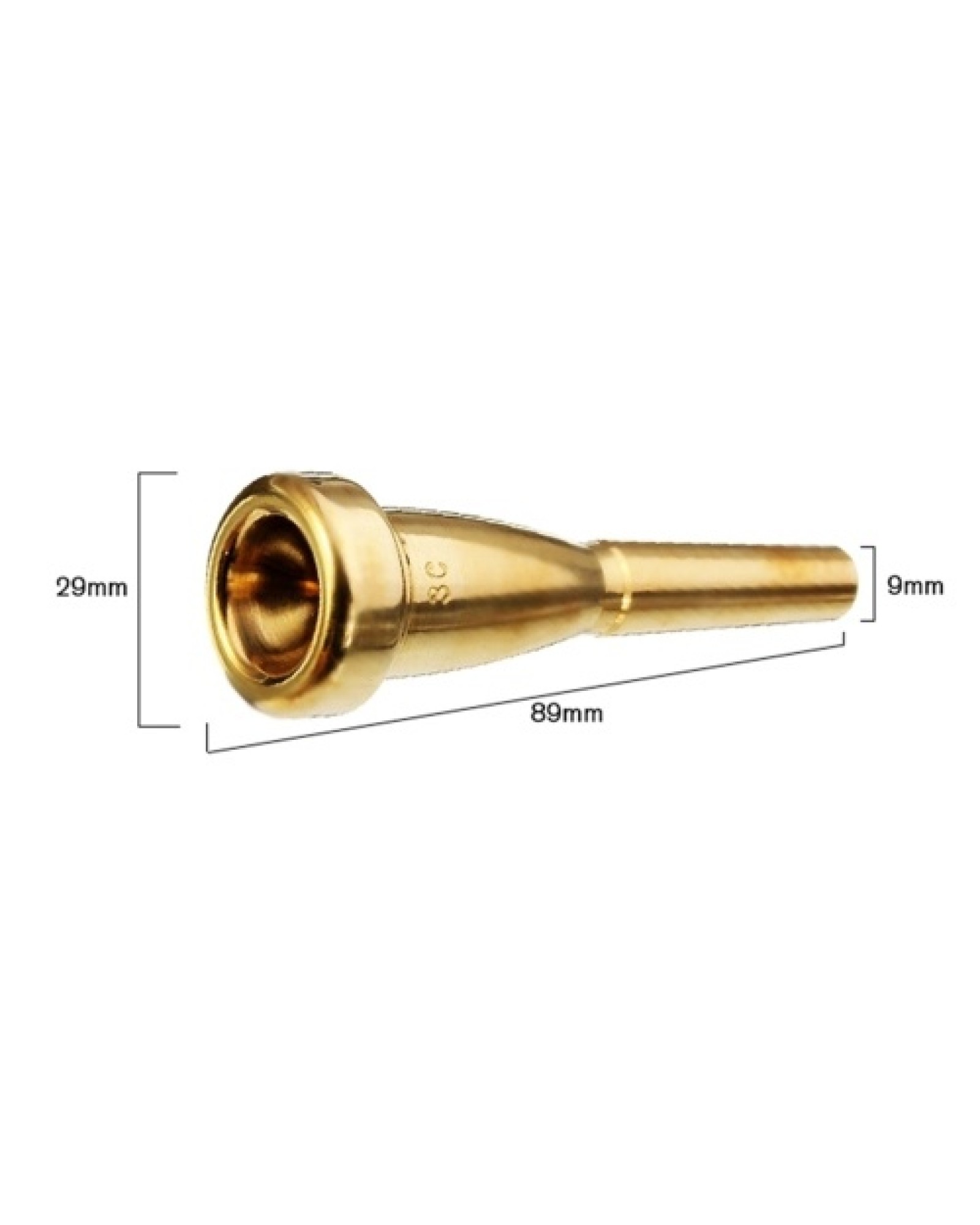 3C Trumpet Mouthpiece Instrument Tool Portable