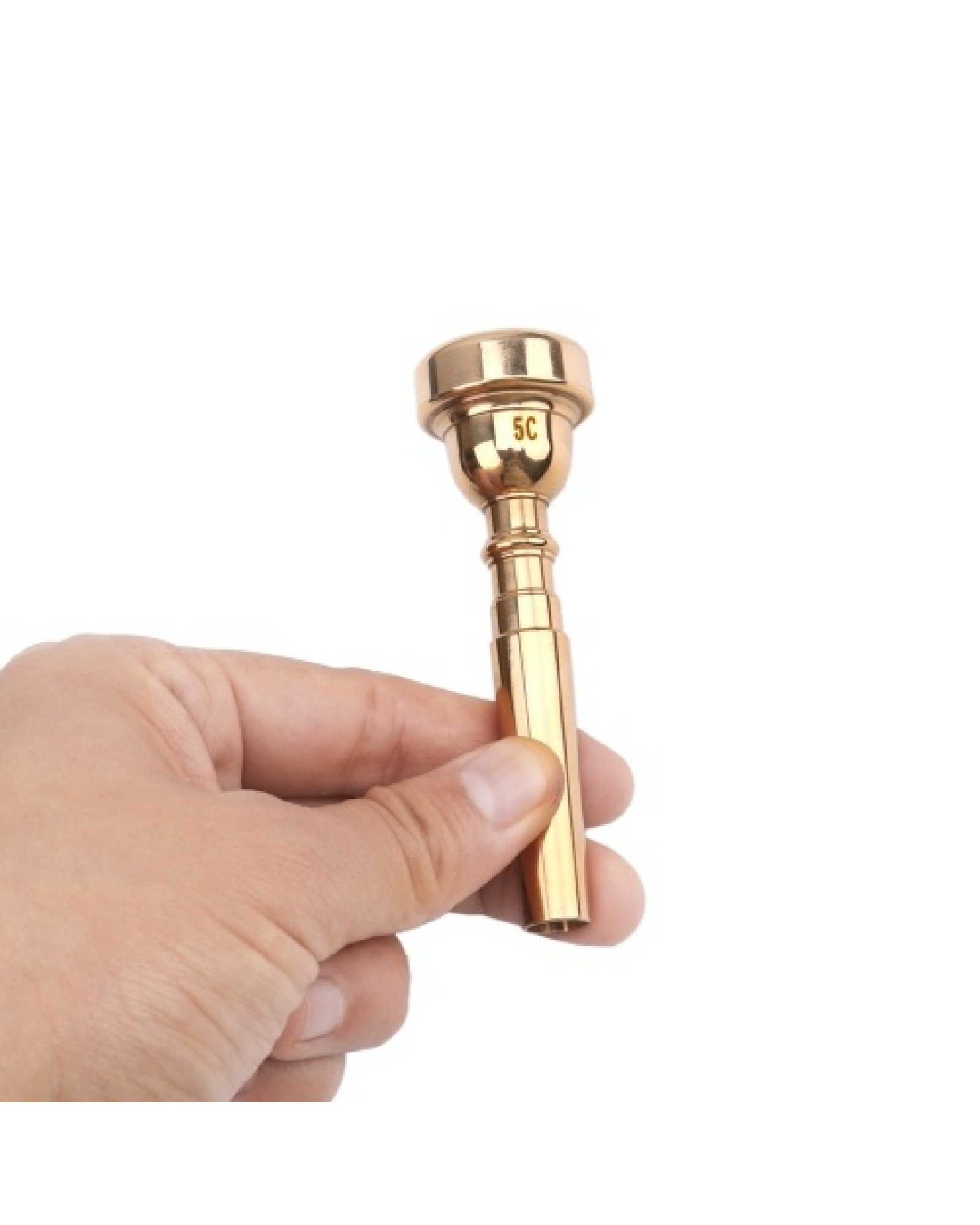Trumpet Mouthpiece Musical Instrument Accessories Gold Plated 5C