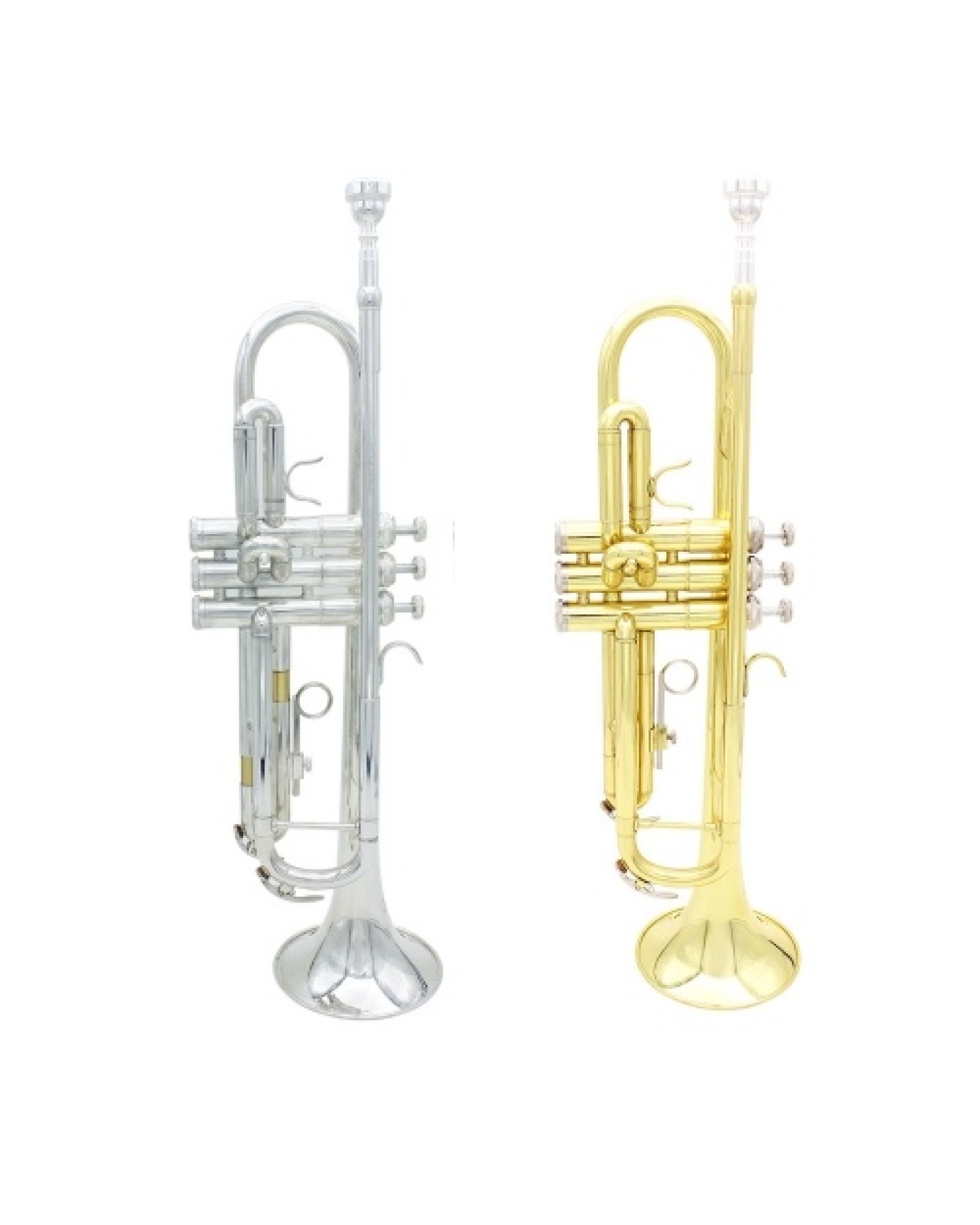 Trumpet Bb B Flat Brass Exquisite with Mouthpiece Gloves