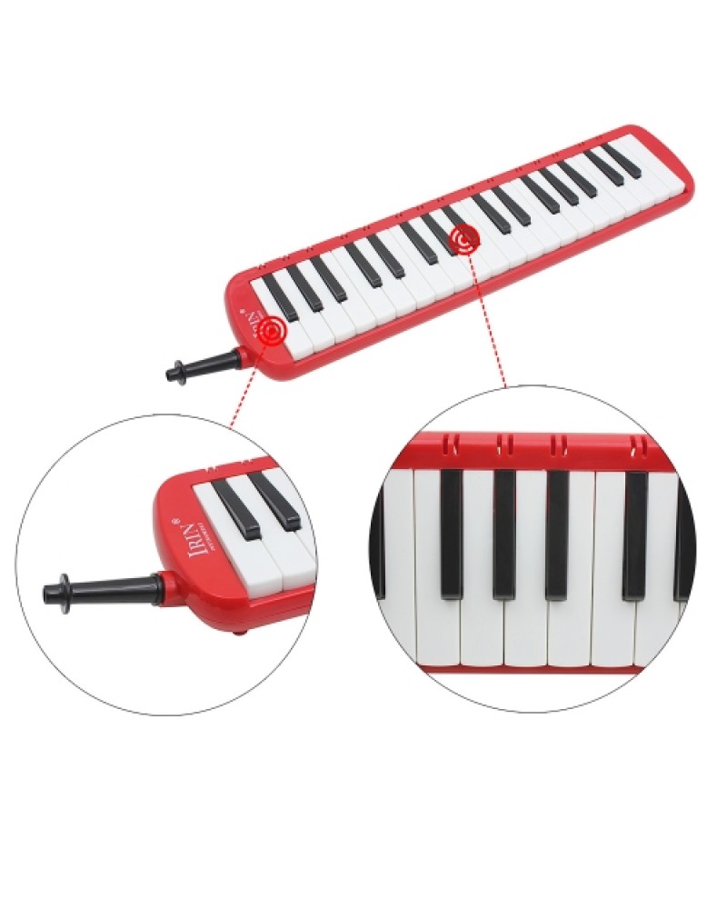 37 Piano Keys Melodica Pianica Musical Instrument with Carrying Bag for Students Beginners Kids