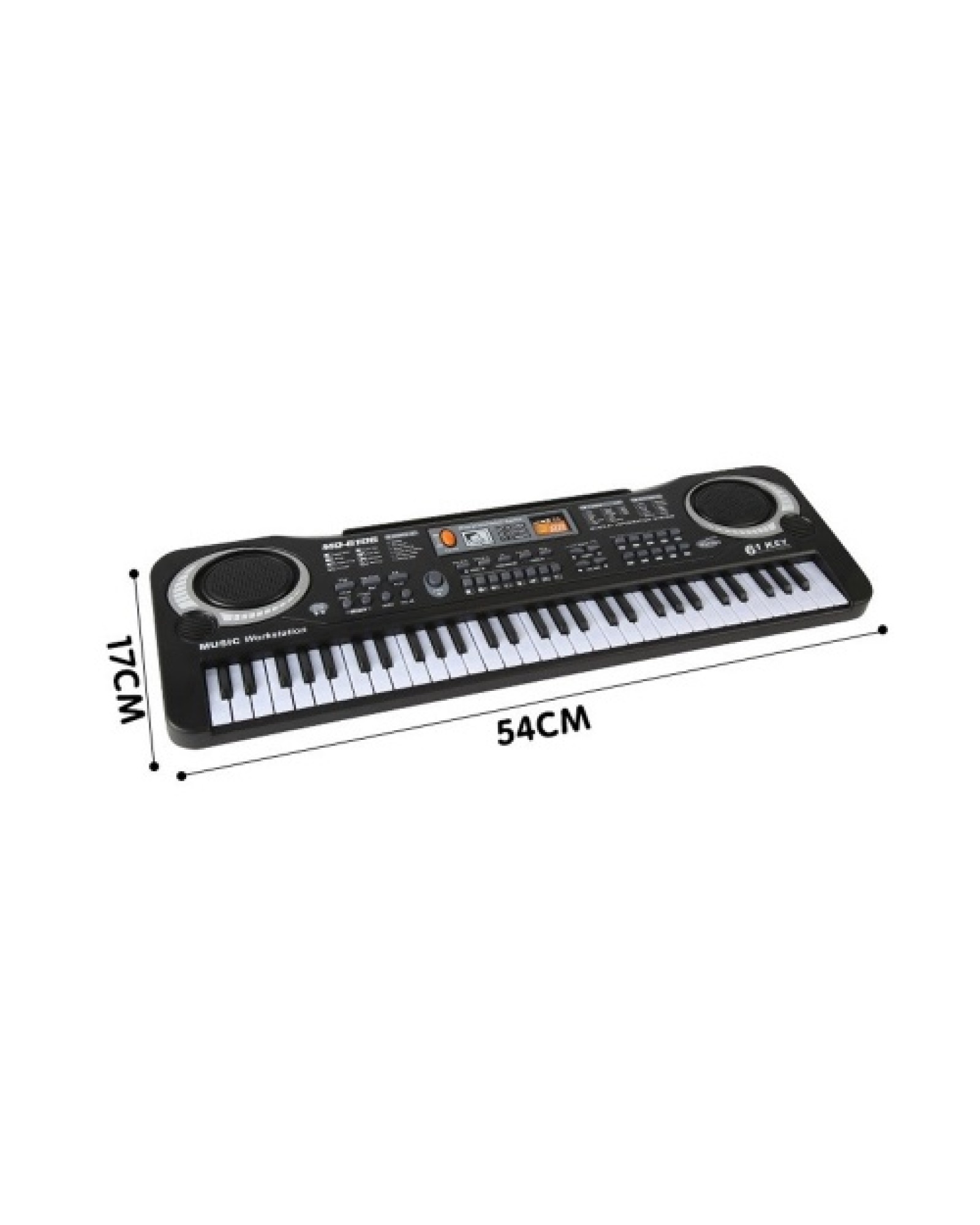 61 Keys Electronic Organ USB Digital Keyboard Piano Musical Instrument Kids Toy with Microphone