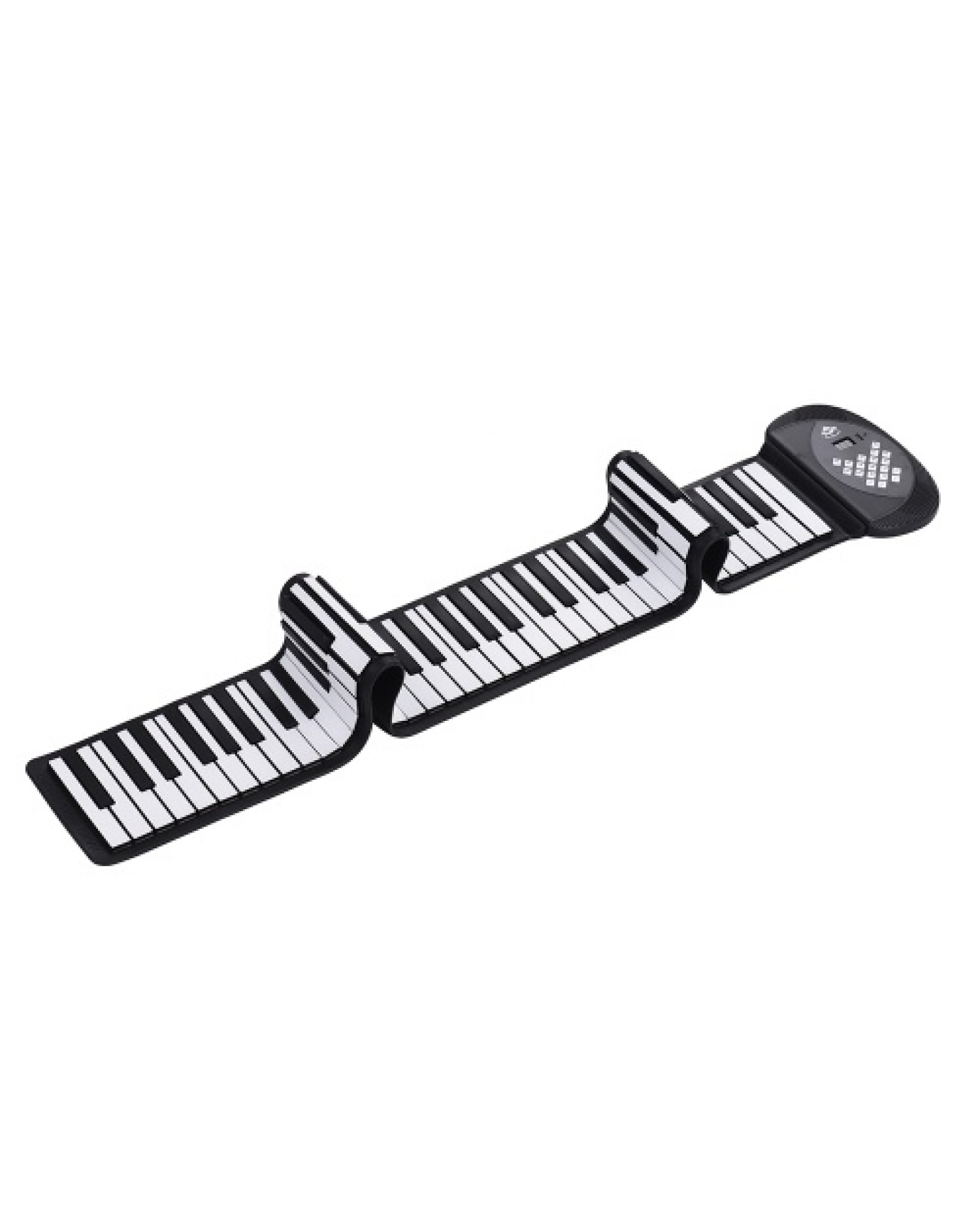 88 Keys MIDI Roll Up Piano Electronic Silicon Keyboard Built-in Stereo Speaker 1200mA Li-ion Battery Support BT Connection Recor