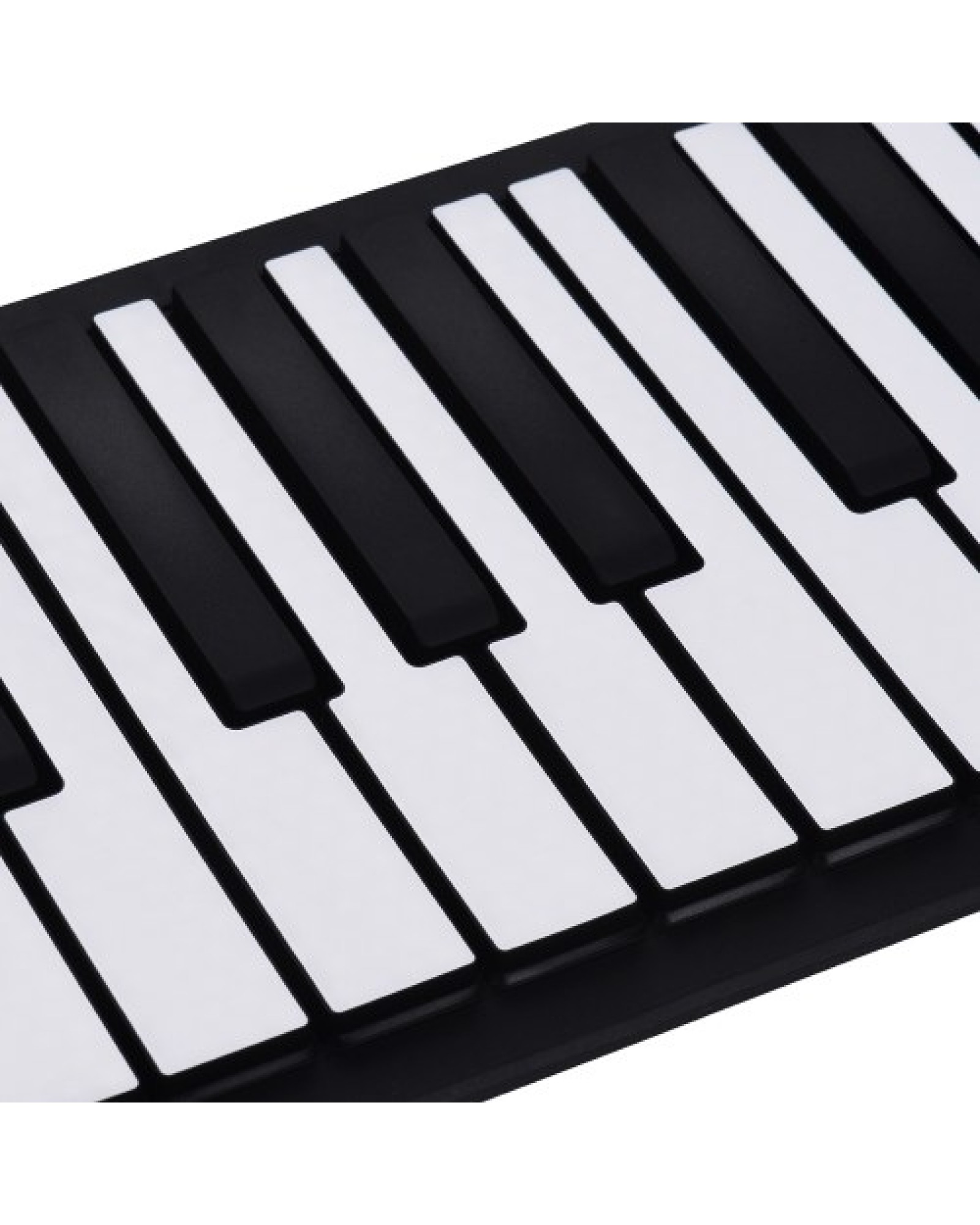 88 Keys MIDI Roll Up Piano Electronic Silicon Keyboard Built-in Stereo Speaker 1200mA Li-ion Battery Support BT Connection Recor